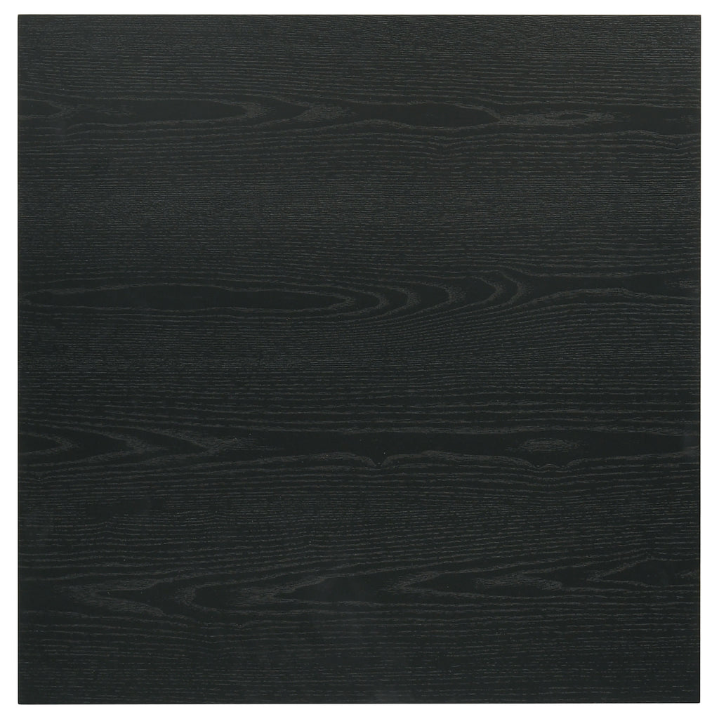 Decker Square Occasional Side End Table Black