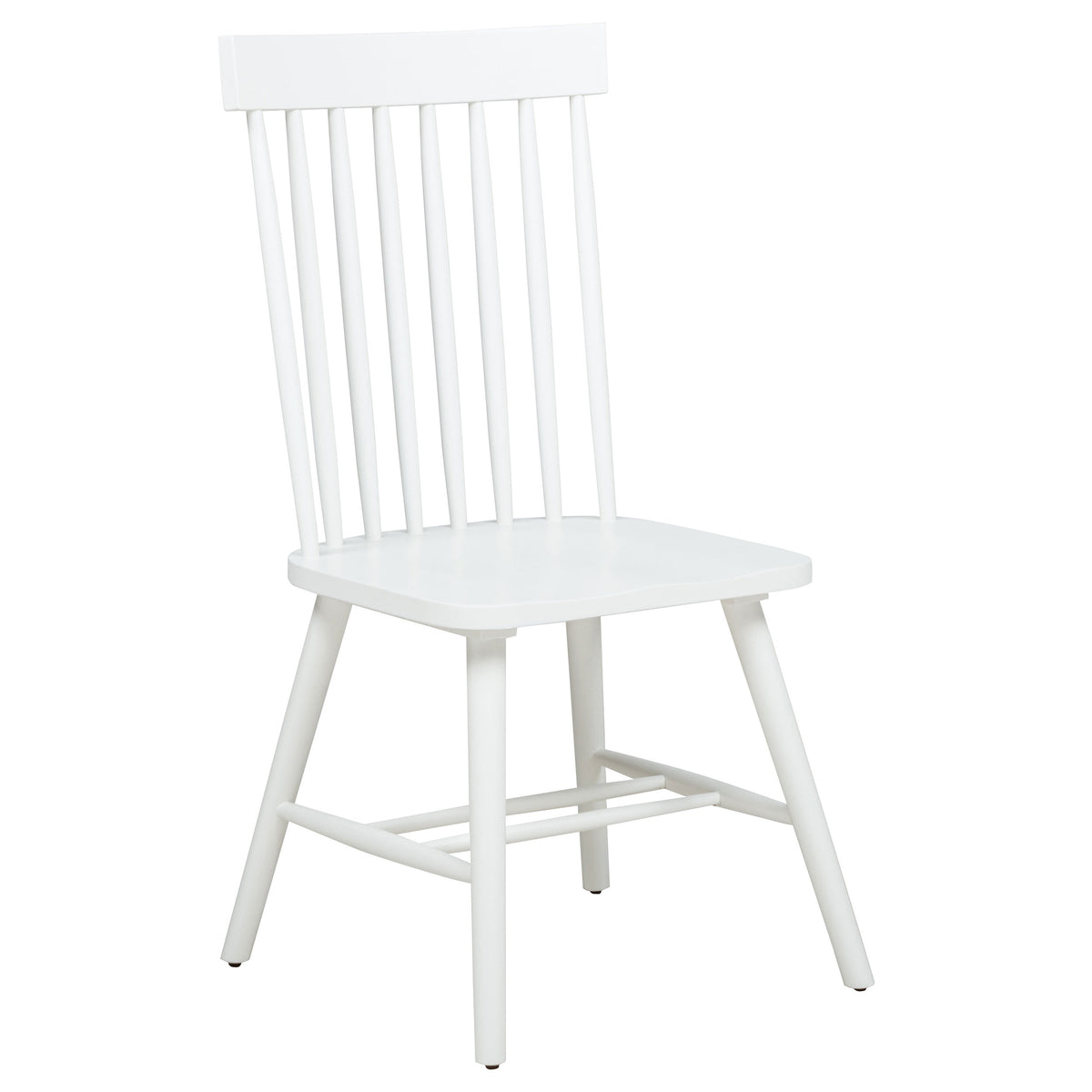Andrews 5-piece Round Dining Table Set Light Ash and White