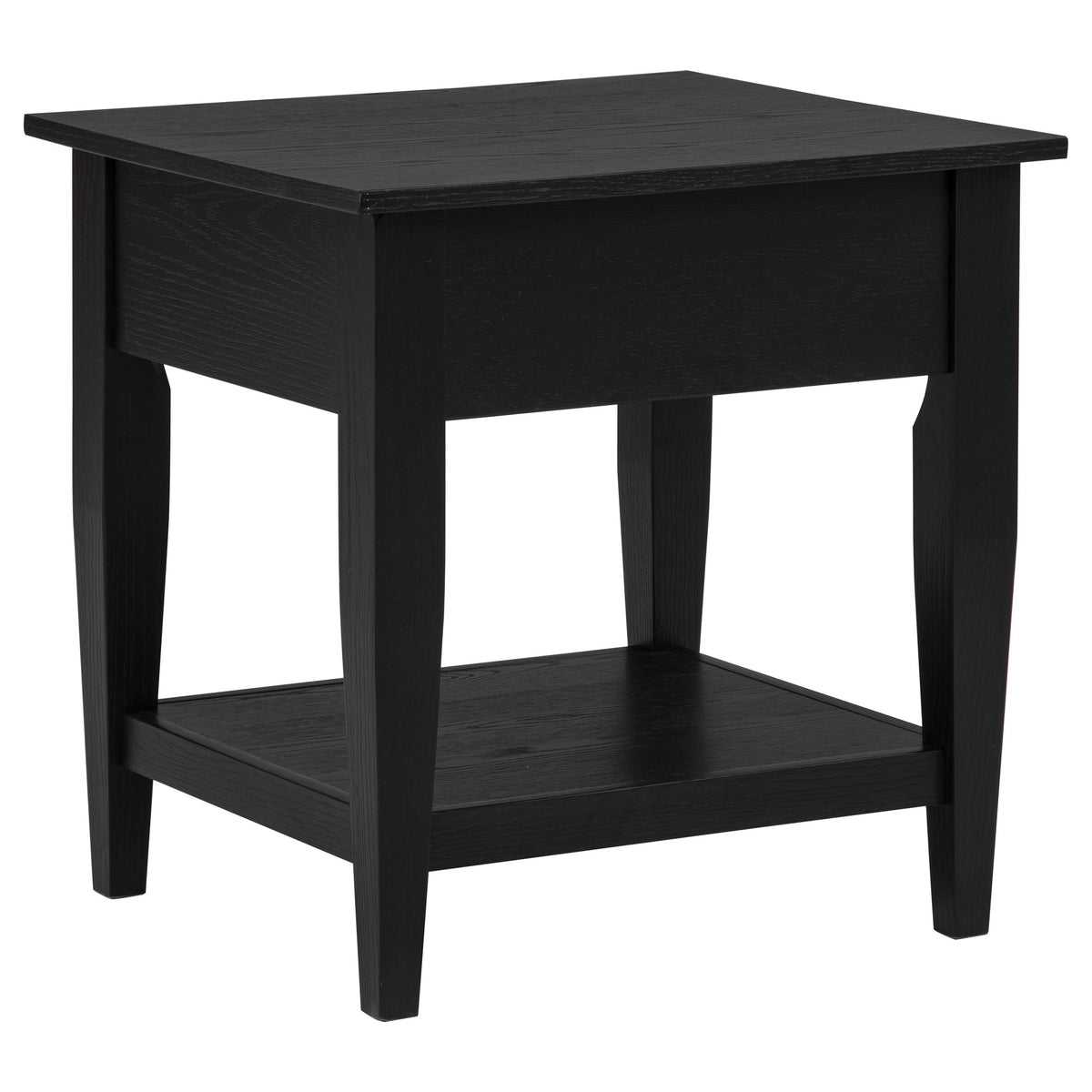 Lindenton 3-piece Wood Lift-Top Coffee and End Table Set Black