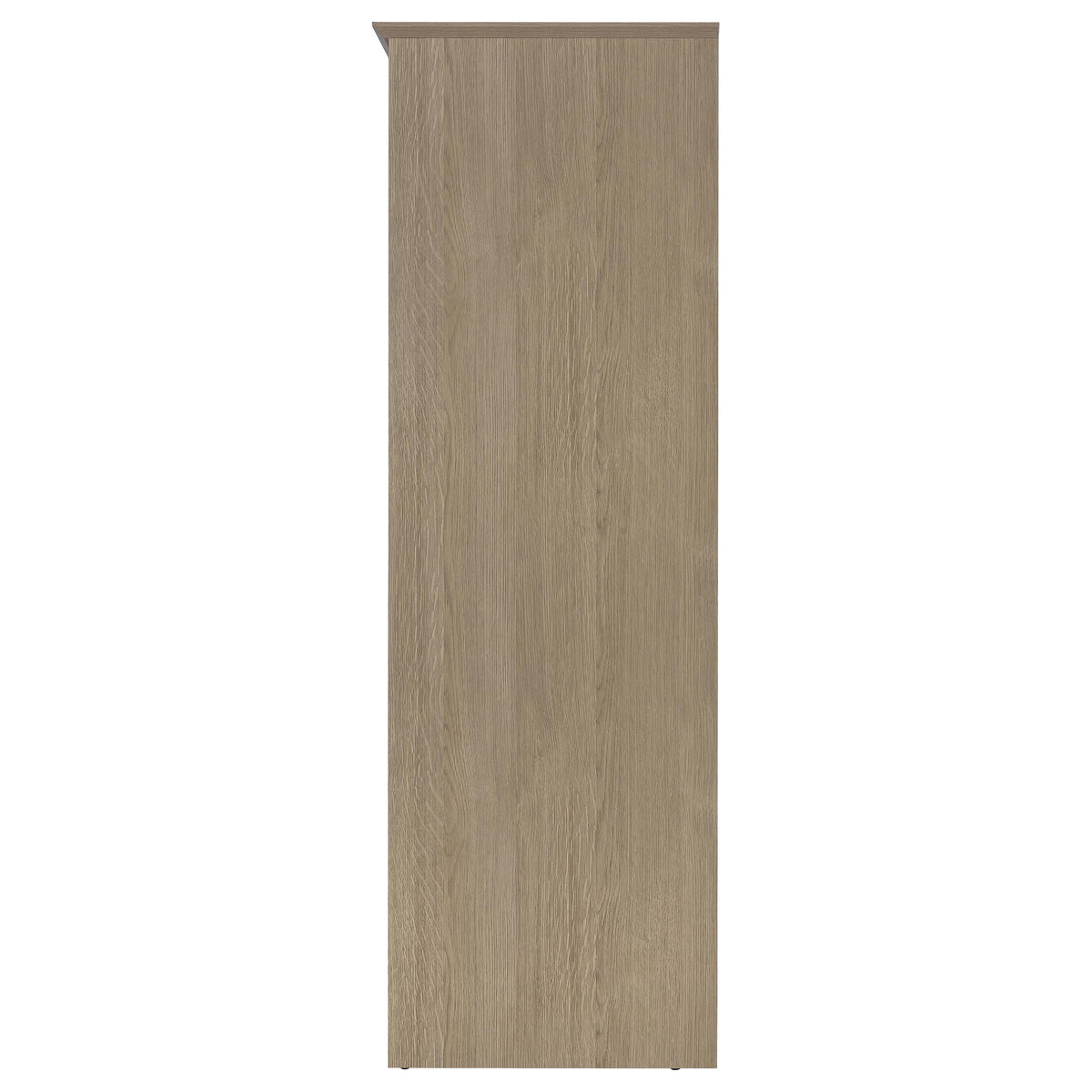 Canova 3-door Bedroom Wardrobe Storage Cabinet Armoire Latte