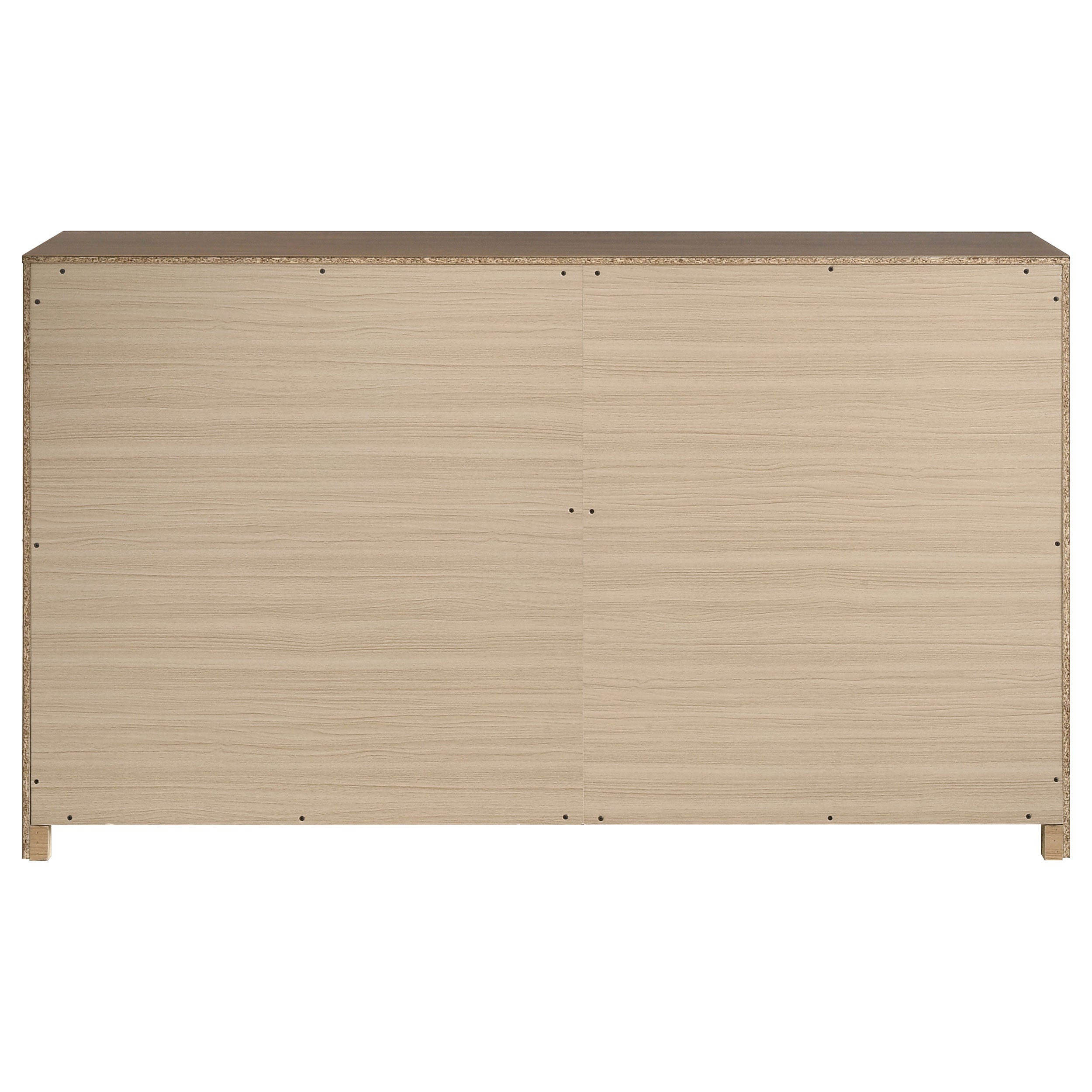 Etienne 6-drawer Bedroom Dresser Walnut