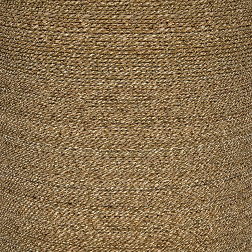 Halden Round Woven Seagrass Accent Side Table Light Brown