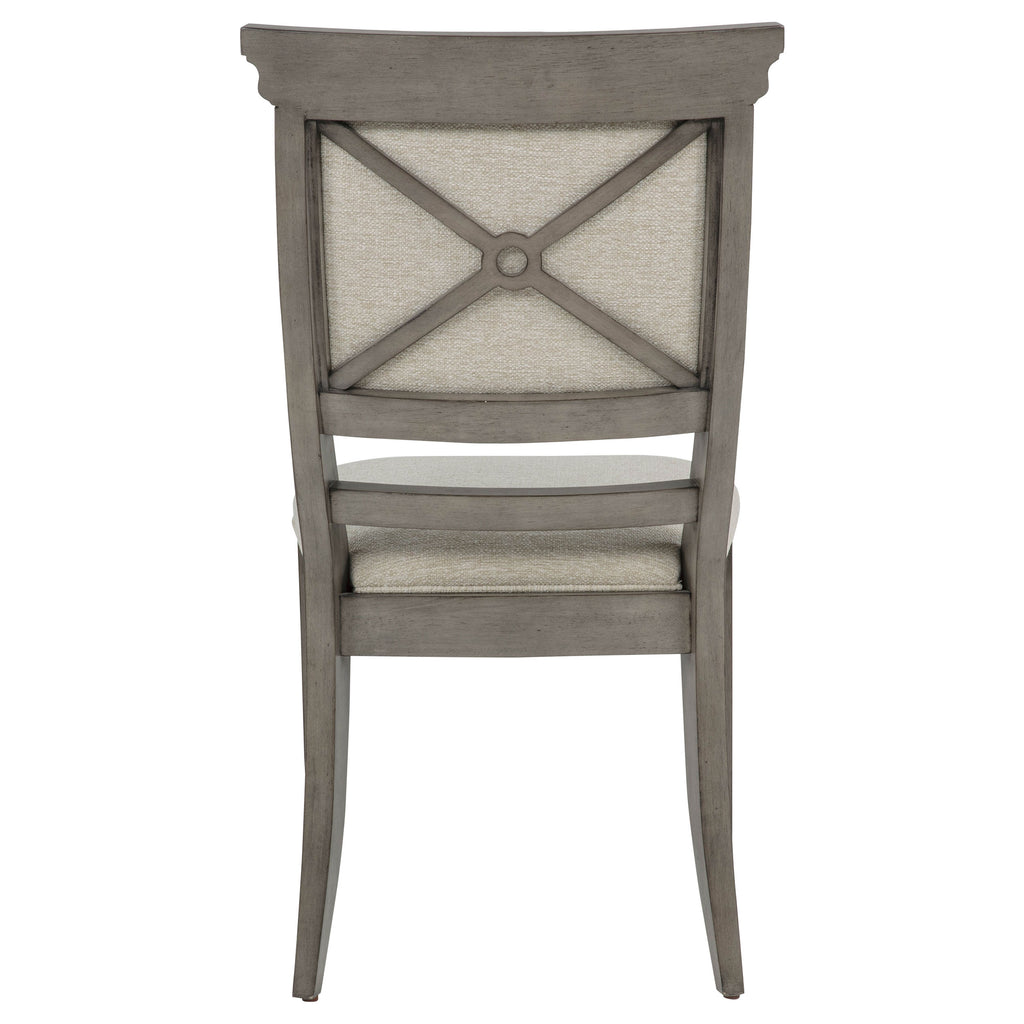 Cresswell Upholstered Dining Side Chair Tan (Set of 2)