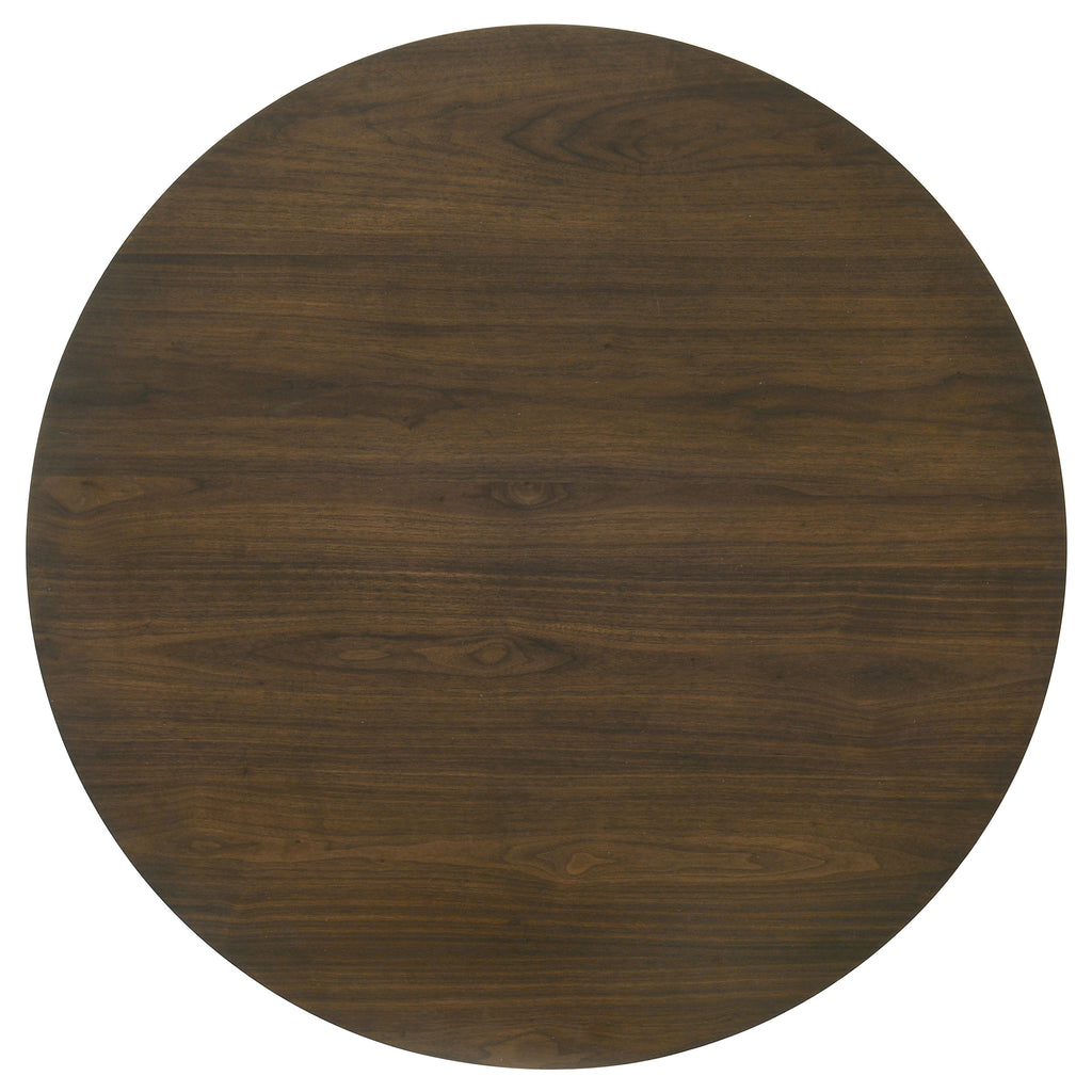 Strouse 5-piece Dining Set Wheat and Walnut