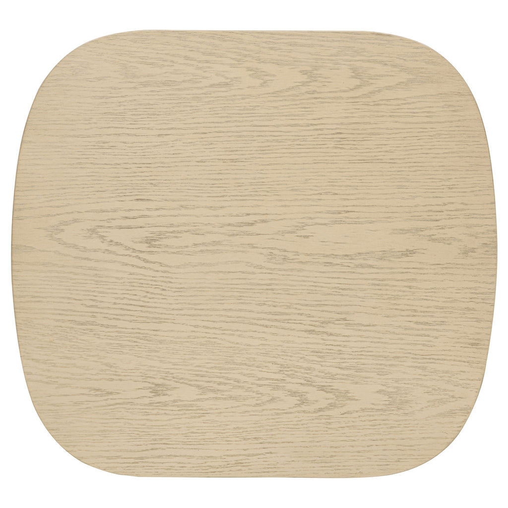 Kailani 3-piece Coastal Coffee and End Table Set Beige Oak