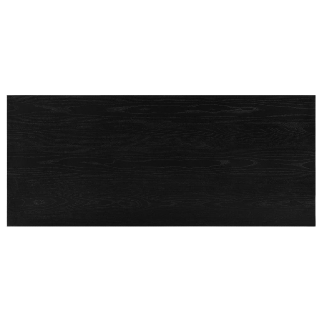 Decker 7-piece 82-inch Rectangular Dining Set Black