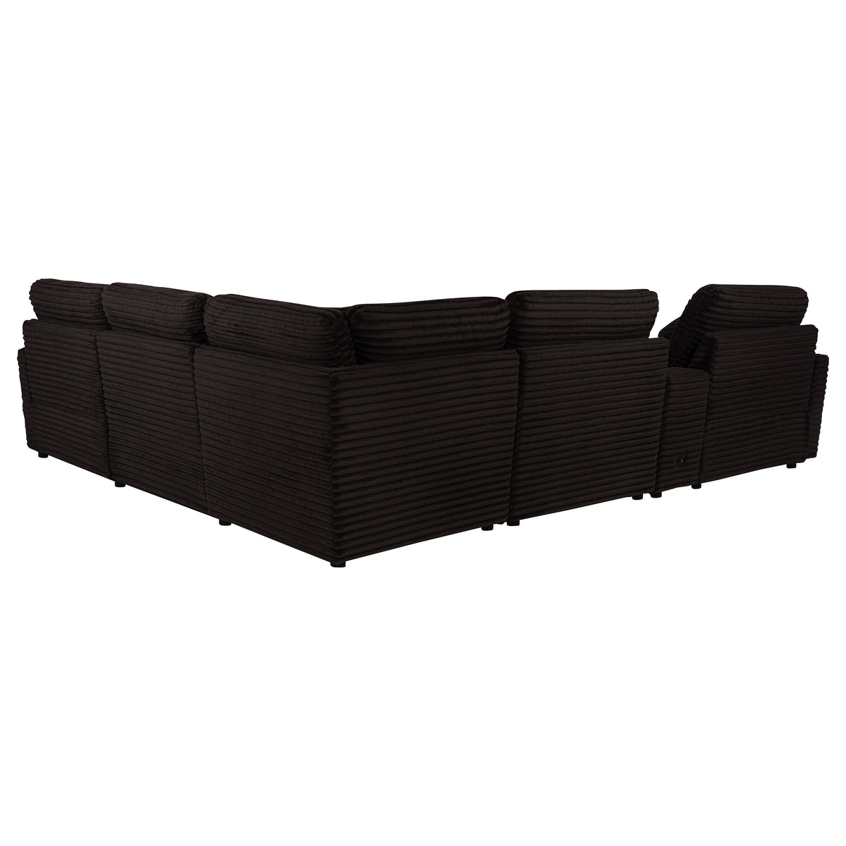 Collins 6-piece Modular Power Reclining Sectional Chocolate Brown