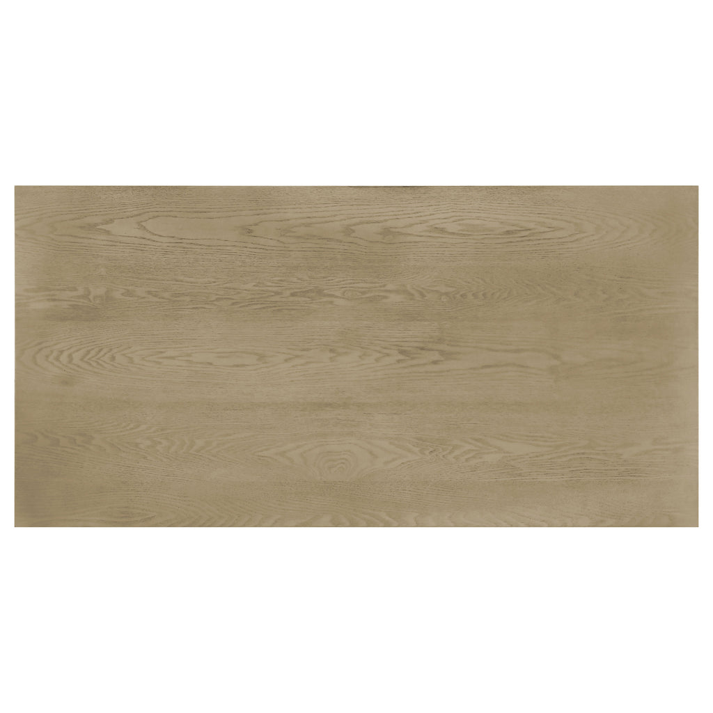 Decker 47-Inch Rectangular Cocktail Coffee Table Natural Oak
