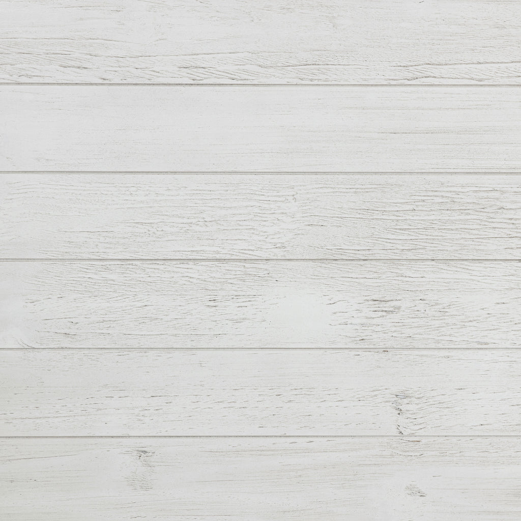 Payne Wood End Table with Shelf Distressed White