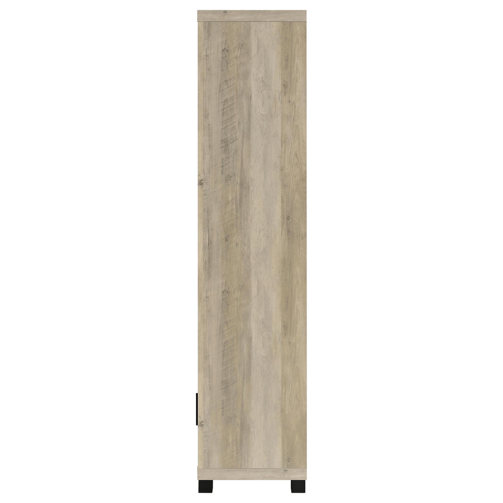 Sachin 3-piece 79-inch TV Entertainment Center Antique Pine