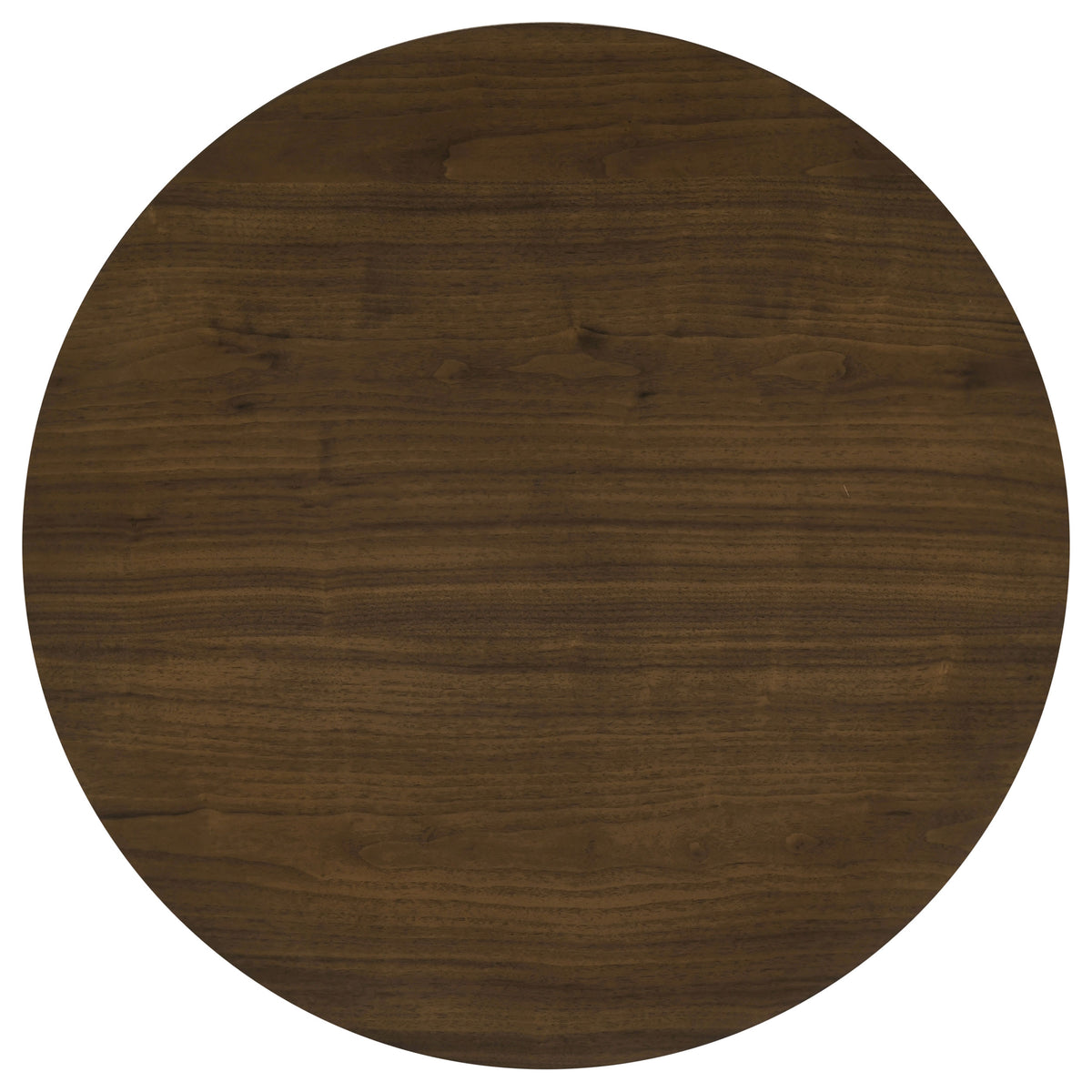 Hamlyn 3-piece Round Fluted Coffee and End Table Set Walnut