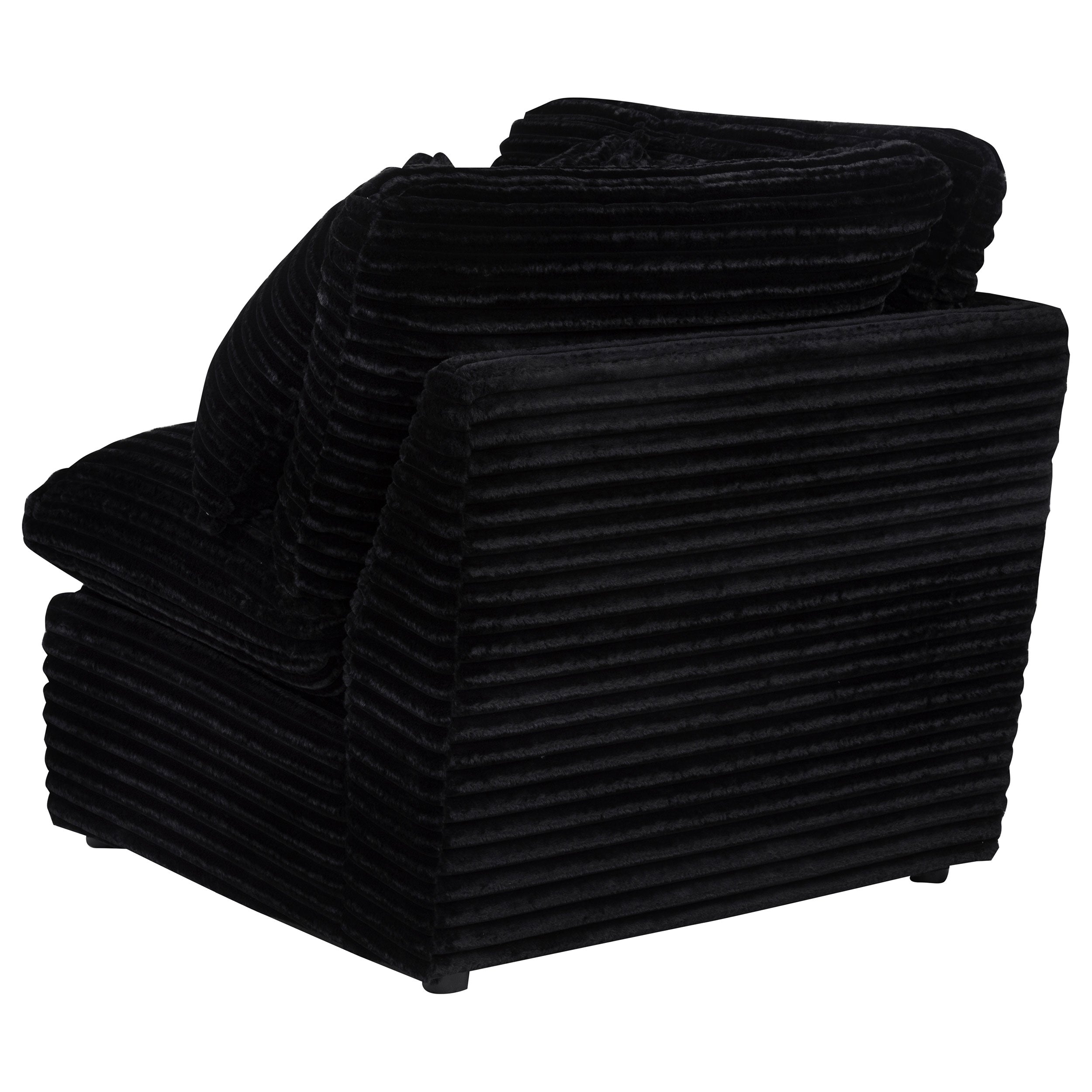Collins Modular Corner Chair Black