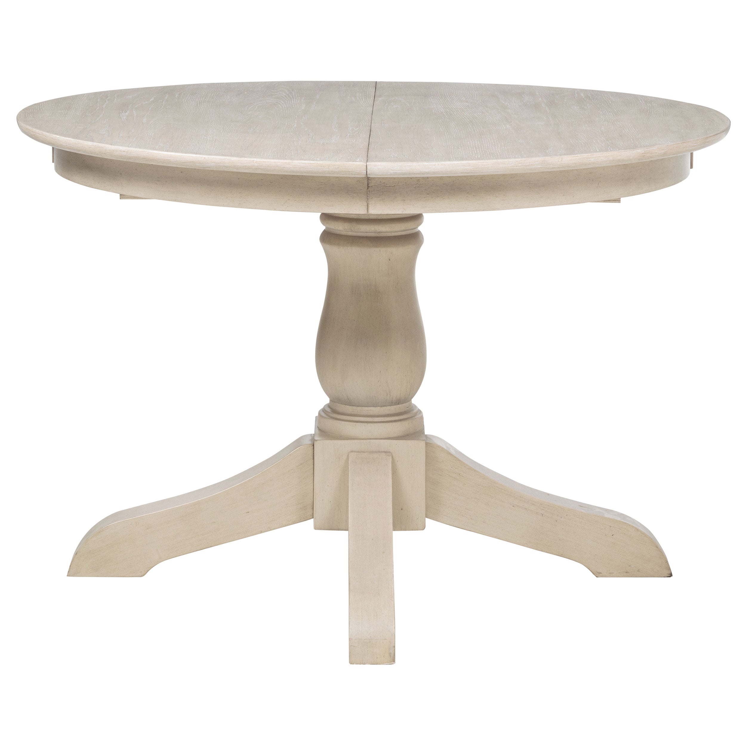 Orrison Oval 62-inch Wood Extension Leaf Dining Table Linen