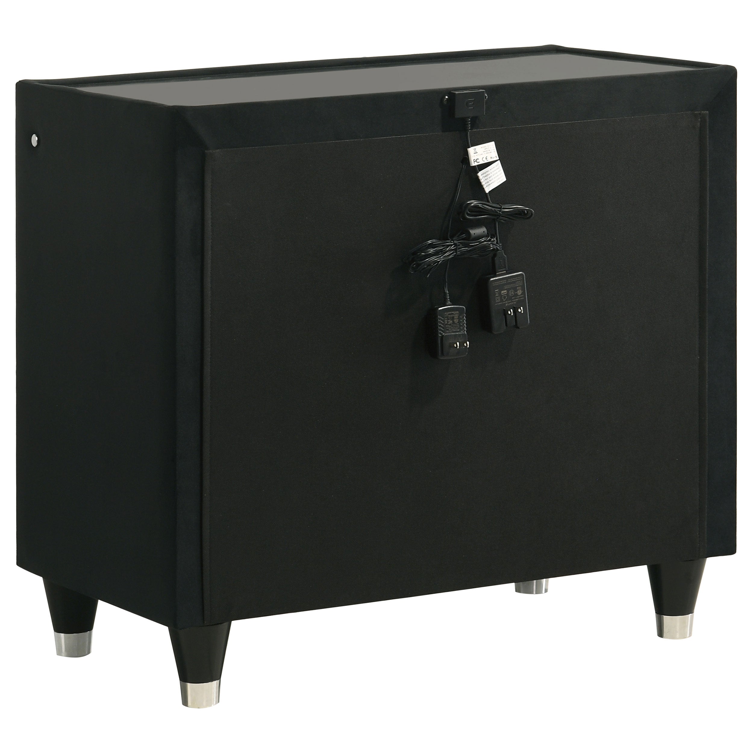 Lorient 5-piece Queen Bedroom Set Black