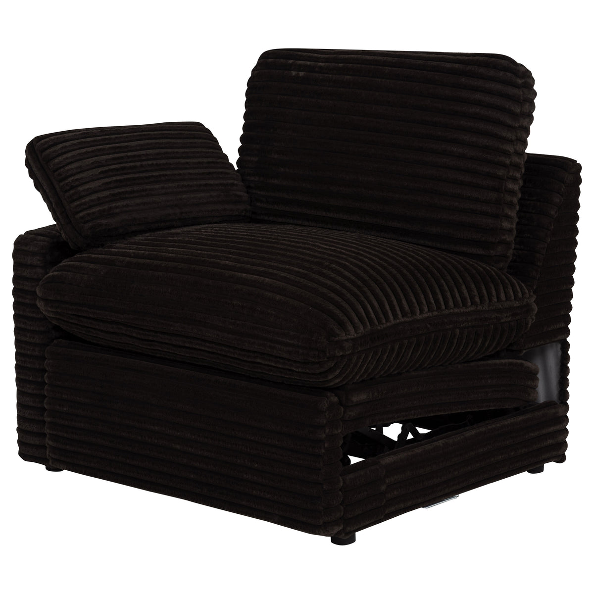Collins Modular LAF Power Recliner Chocolate Brown