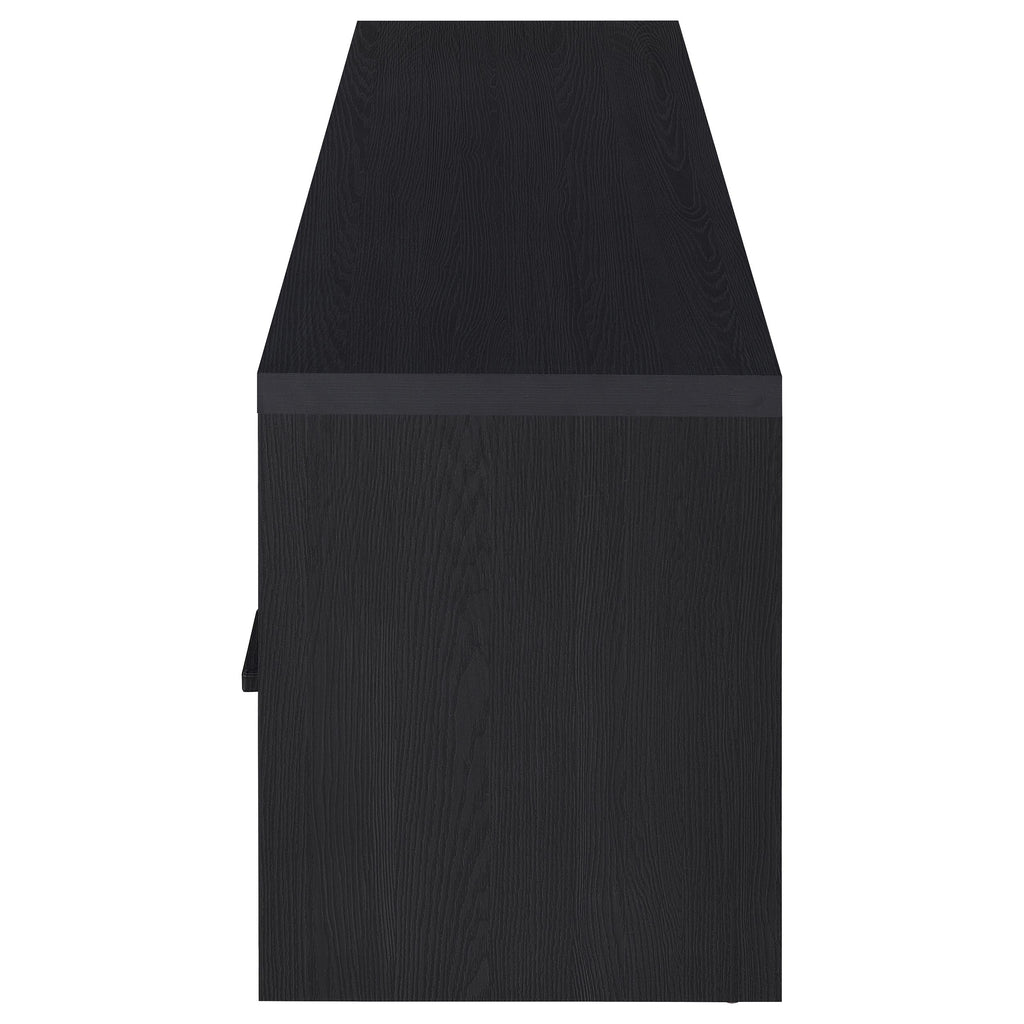 Murray 70-inch 2-door TV Stand Media Console Black