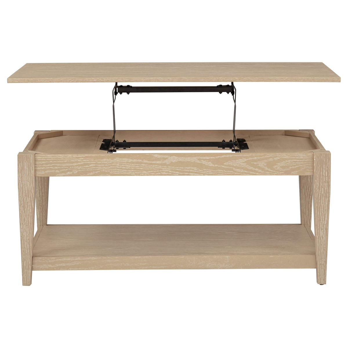 Lindenton Lift-Top Occasional Cocktail Coffee Table Blonde