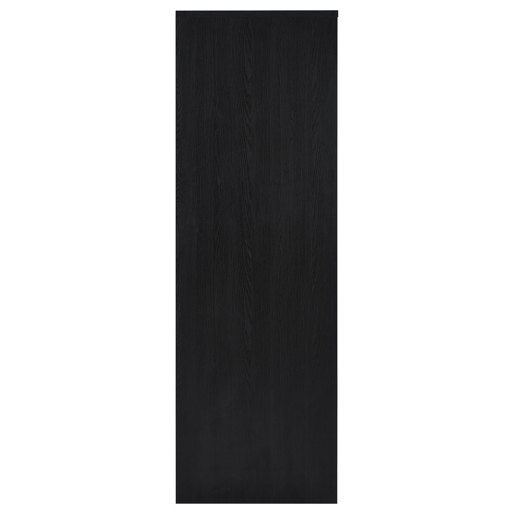 Noble 2-door Bedroom Wardrobe Storage Cabinet Armoire Black