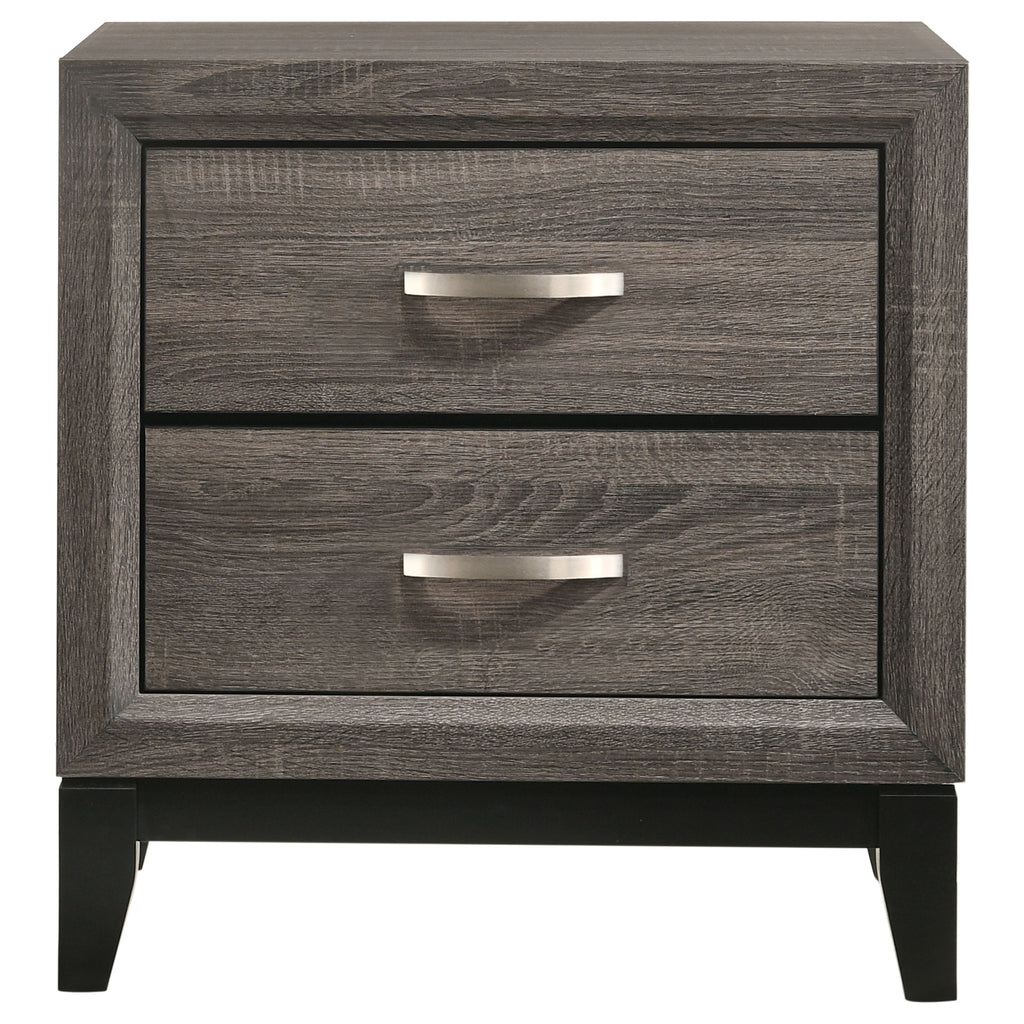 Watson Four-piece Twin Bedroom Set Grey Oak