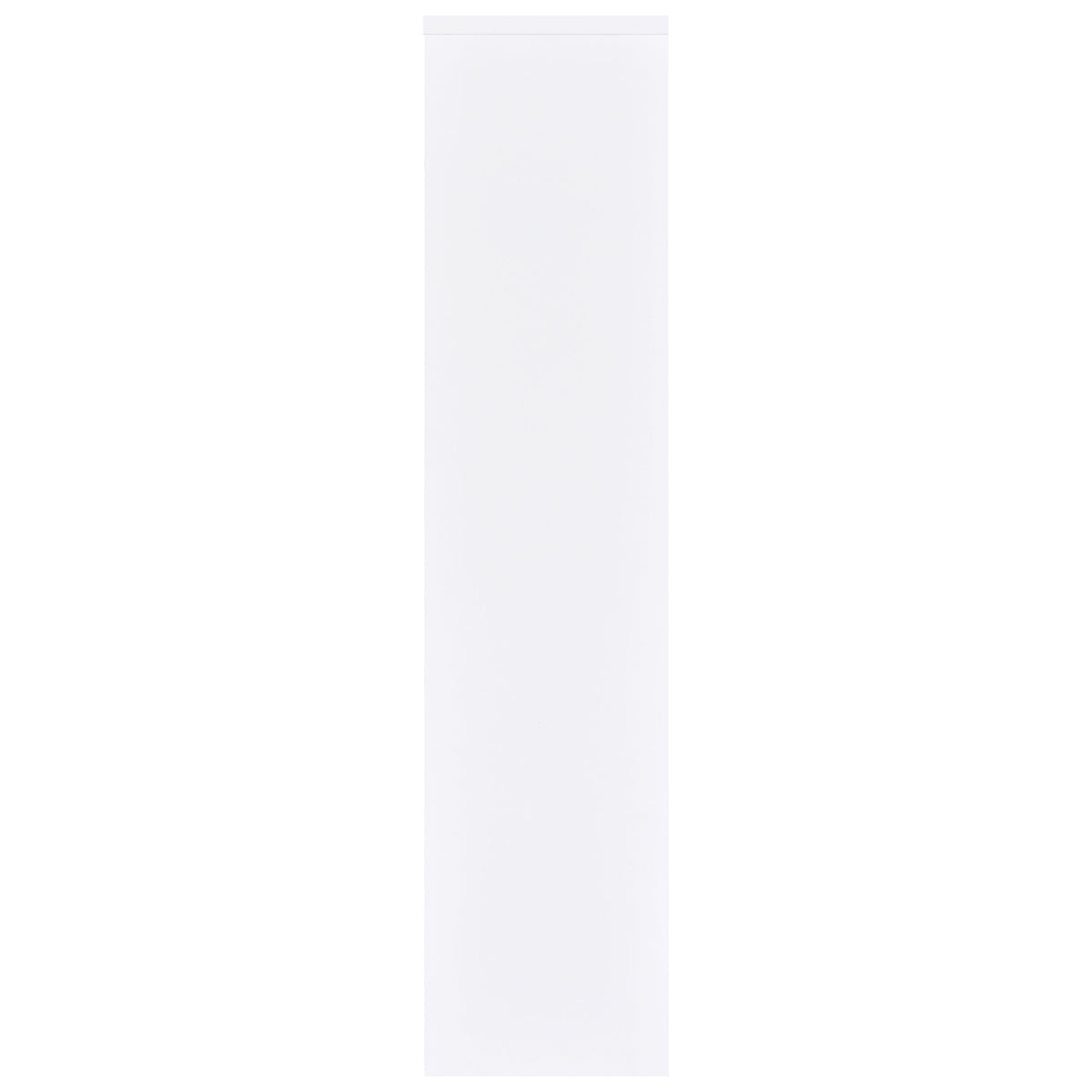 Laughlin 4-shelf Engineered Wood Media Tower White