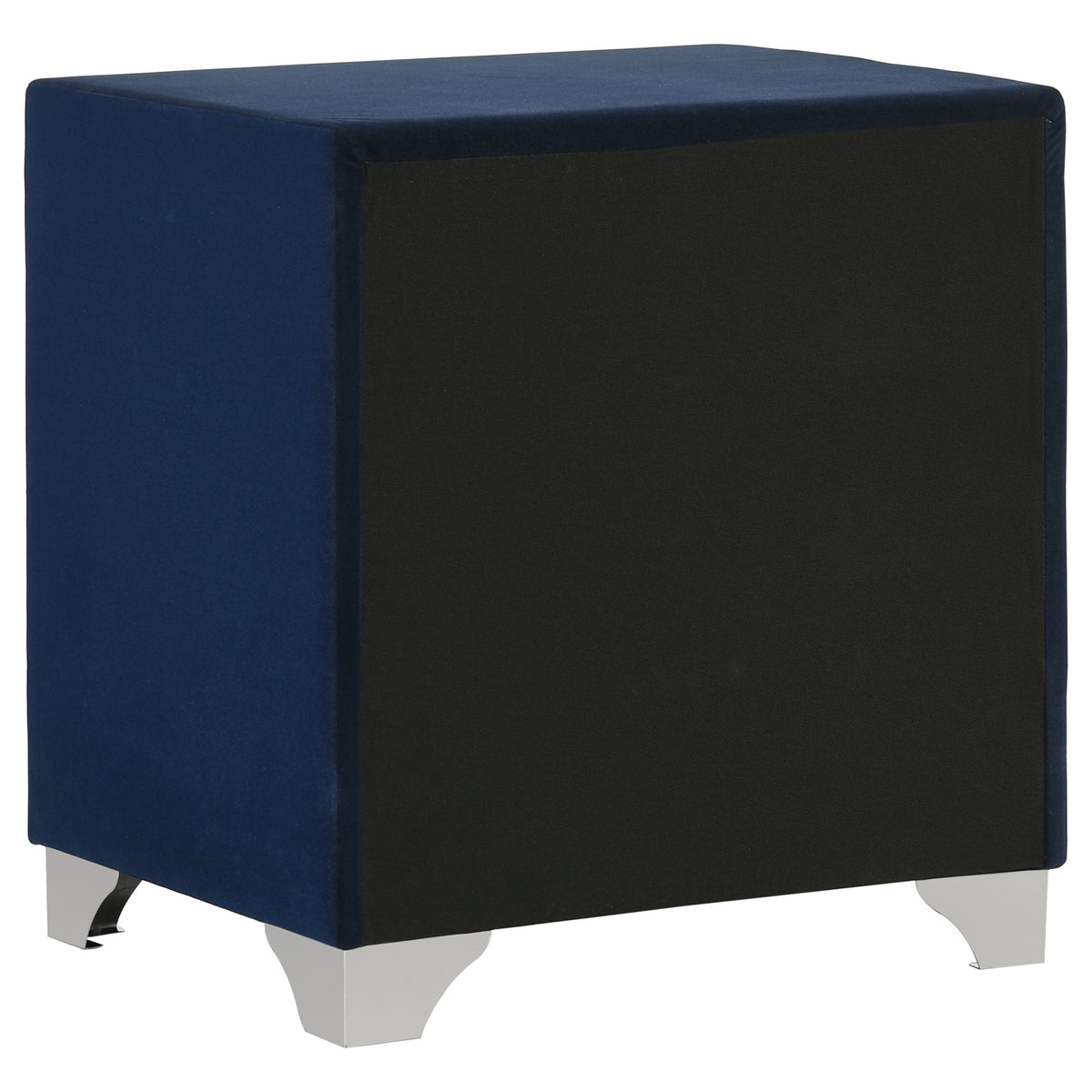 Melody Upholstered 2-drawer Nightstand Pacific Blue