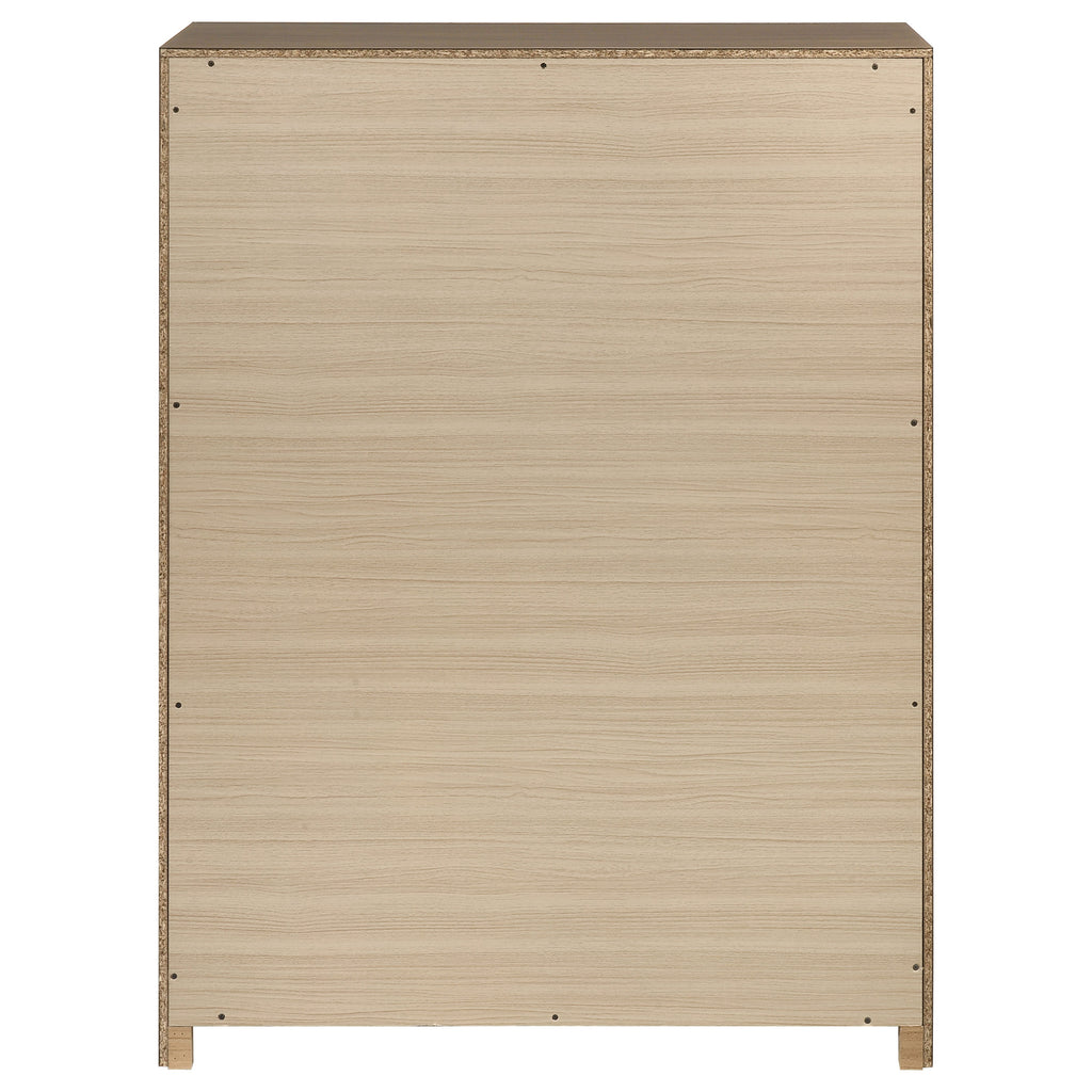 Etienne 5-drawer Bedroom Chest of Drawers Walnut