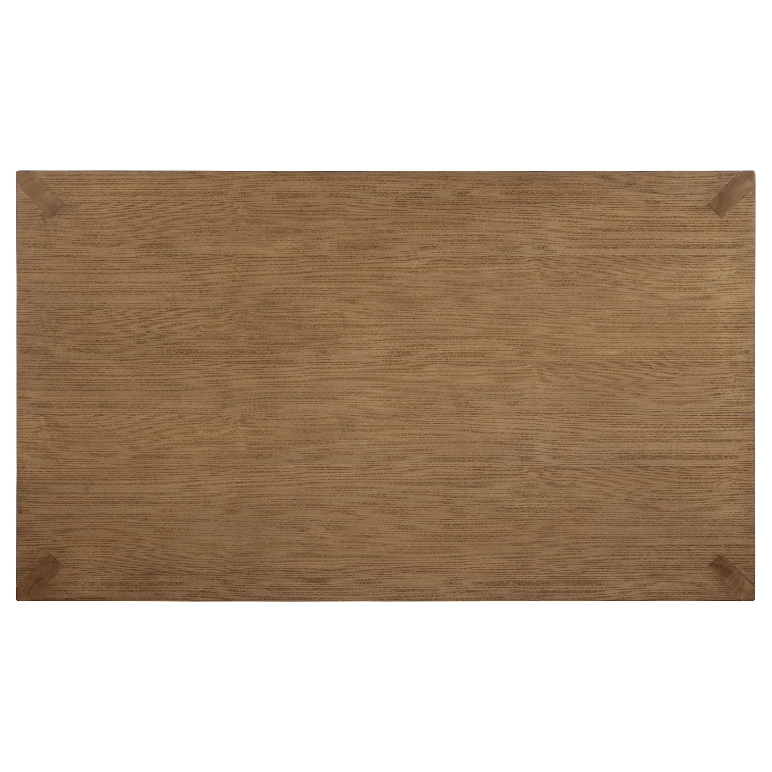 Bruner 7-piece 72-inch Rectangular Dining Set Natural Brown