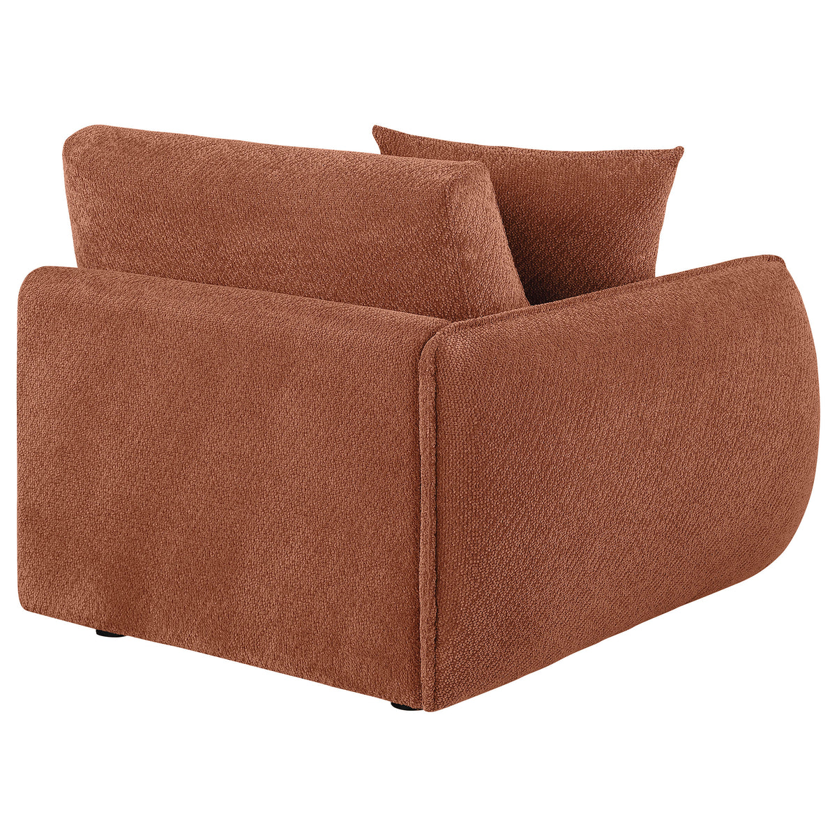 Elysia Fabric Upholstered Modular LAF Chair Coral