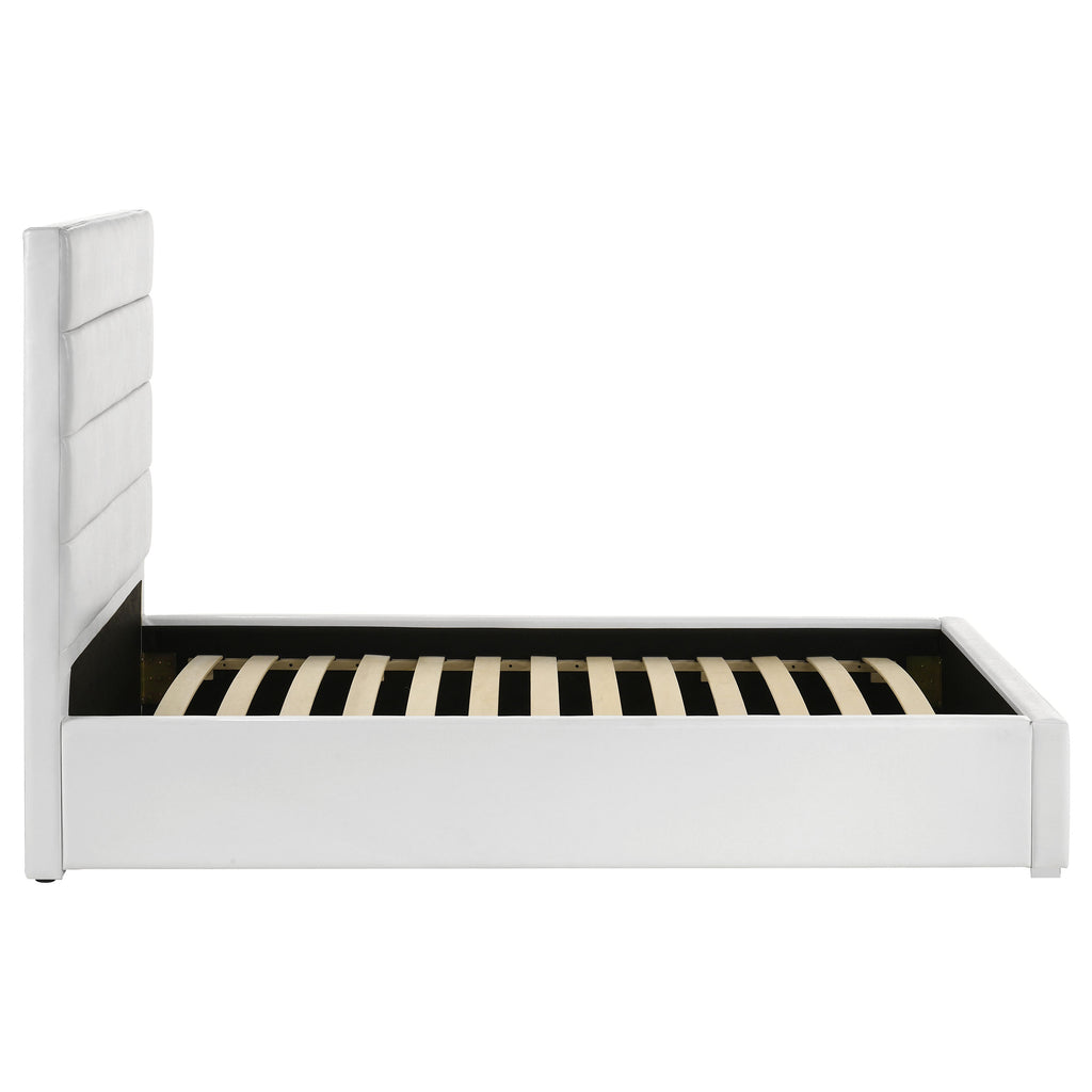 Felicity 53-inch Upholstered Twin Platform Bed White