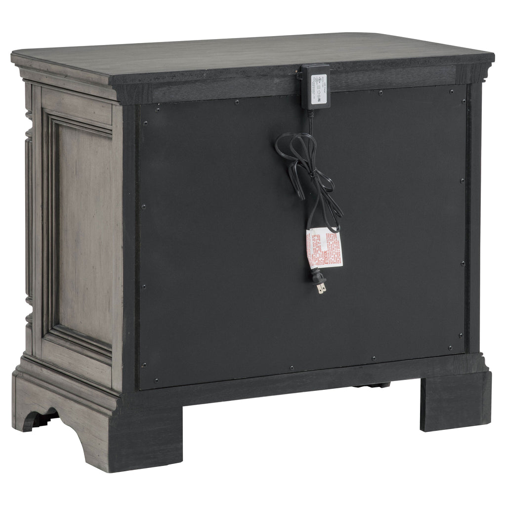 Cresswell 5-piece California King Storage Bedroom Set Taupe