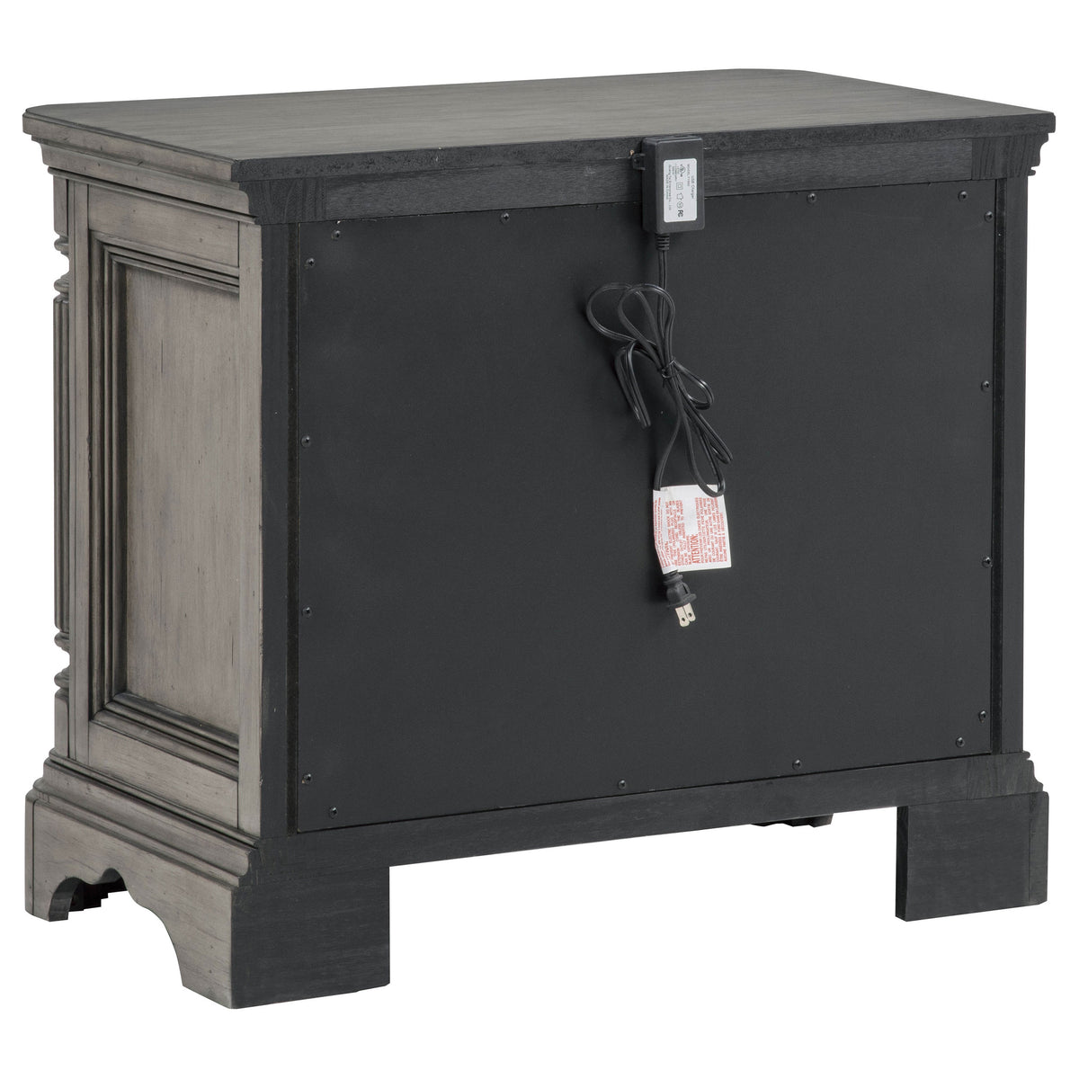 Cresswell 5-piece California King Storage Bedroom Set Taupe