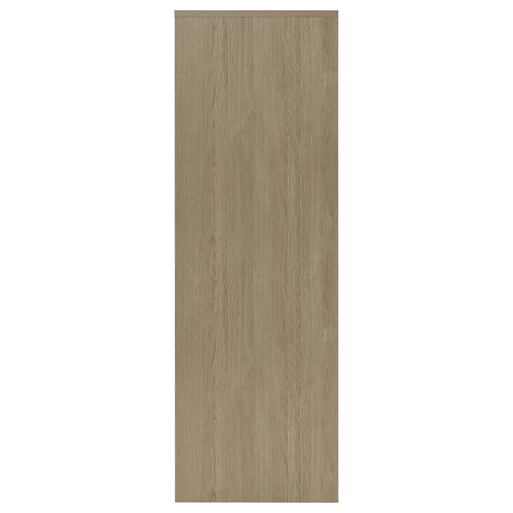 Cerda 3-door Bedroom Wardrobe Storage Cabinet Armoire Latte
