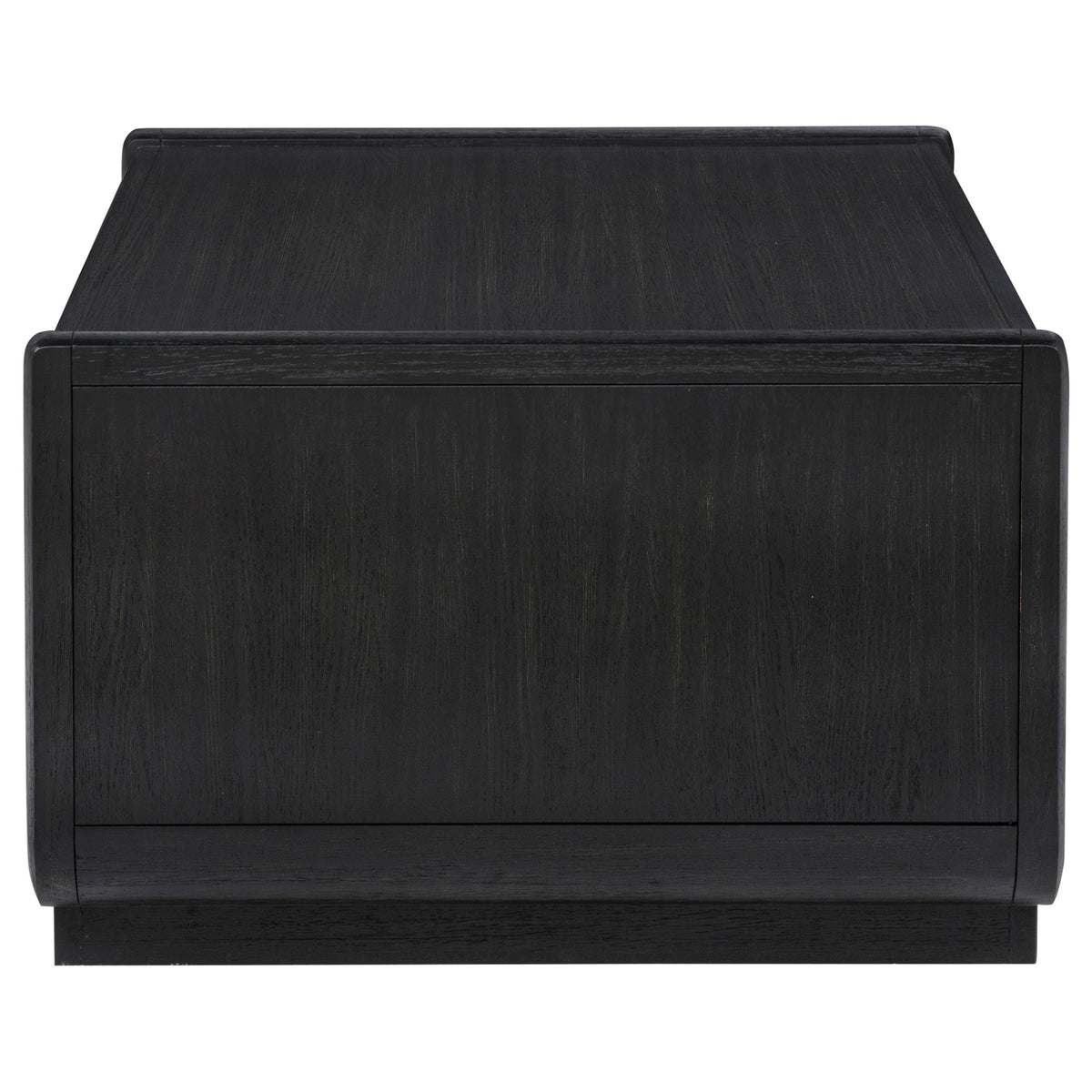 Leandro 2-drawer Wood Cocktail Coffee Table Burnished Black