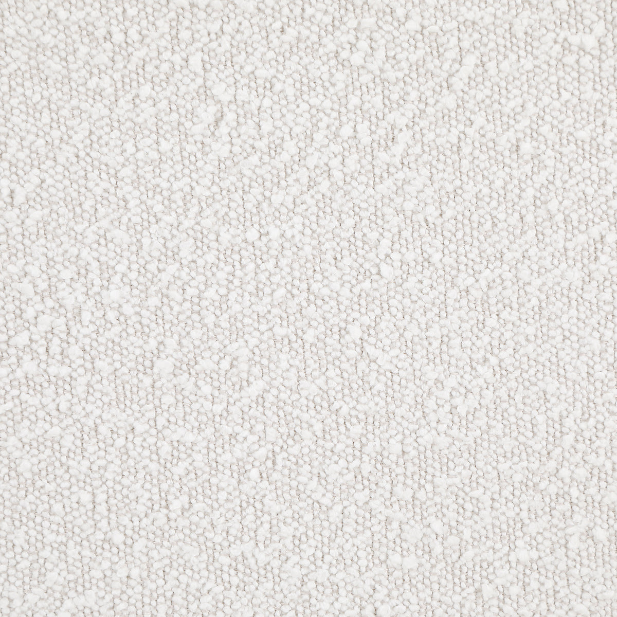 Knox Queen Bouclé Upholstered Platform Bed Cream