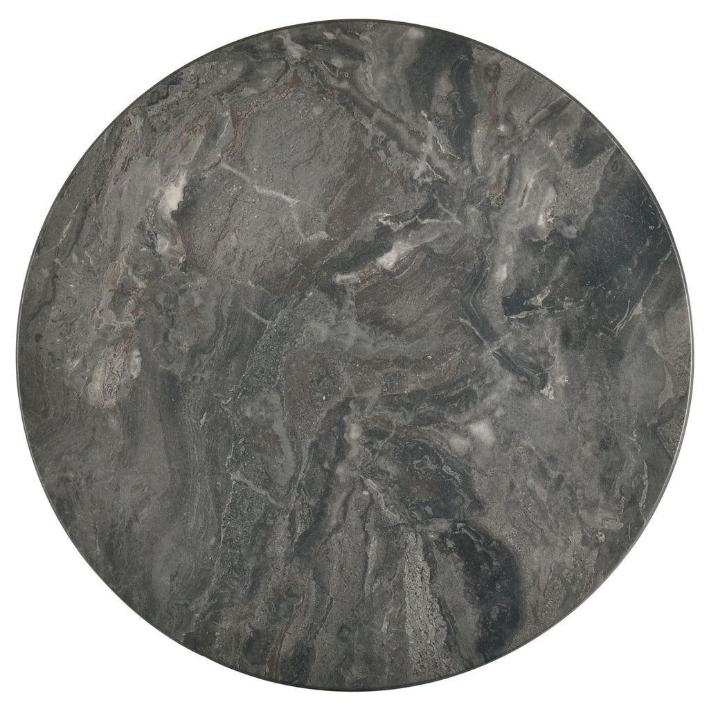 Bradley 3-Piece Round SmartTop Coffee Table Set Smokey Grey and Brown