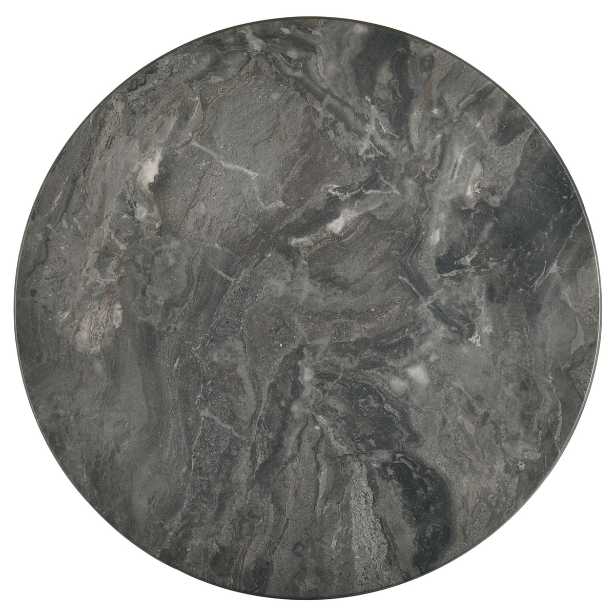 Bradley 3-Piece Round SmartTop Coffee Table Set Smokey Grey and Brown