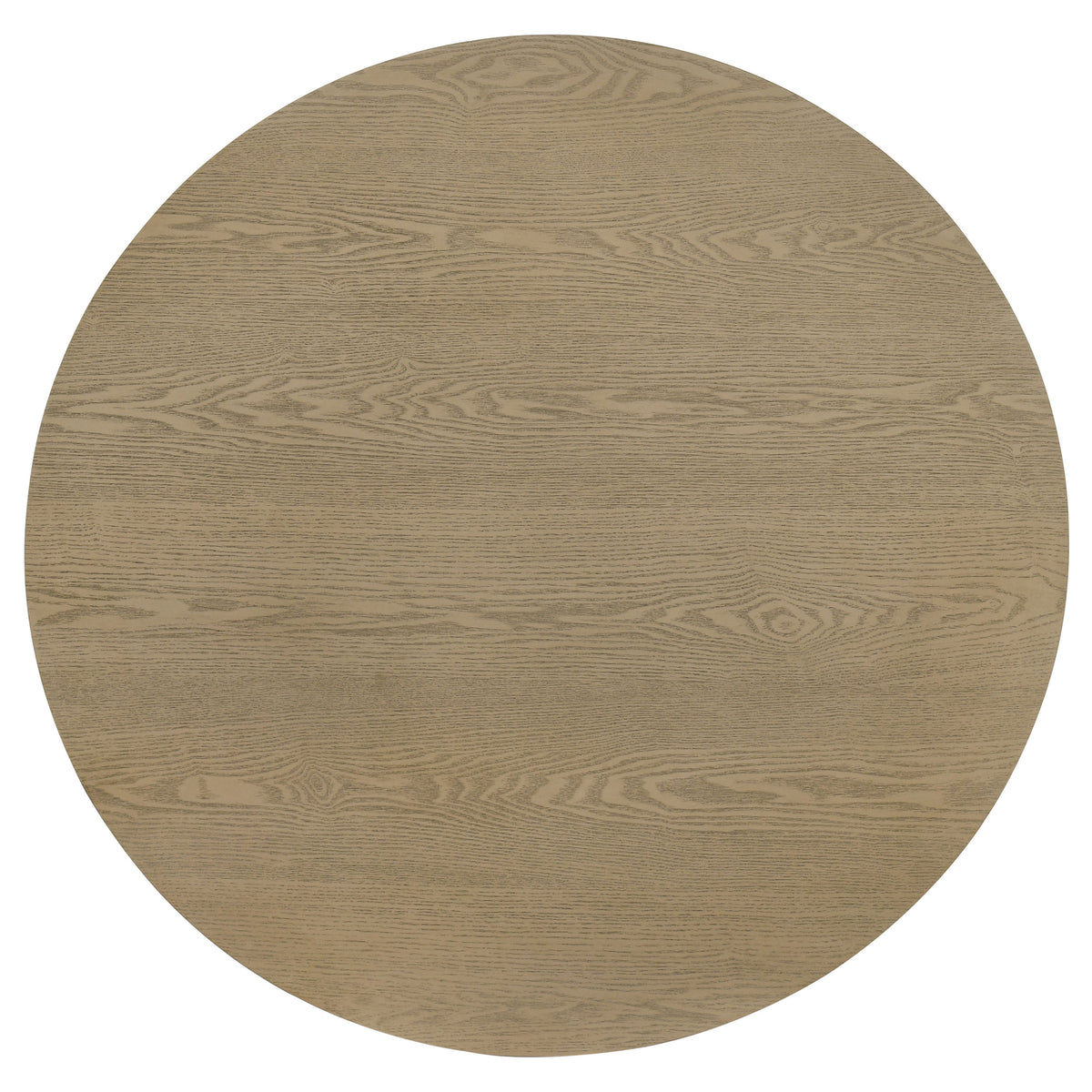 Hamlyn 2-piece Round Fluted Coffee and End Table Set Natural Oak