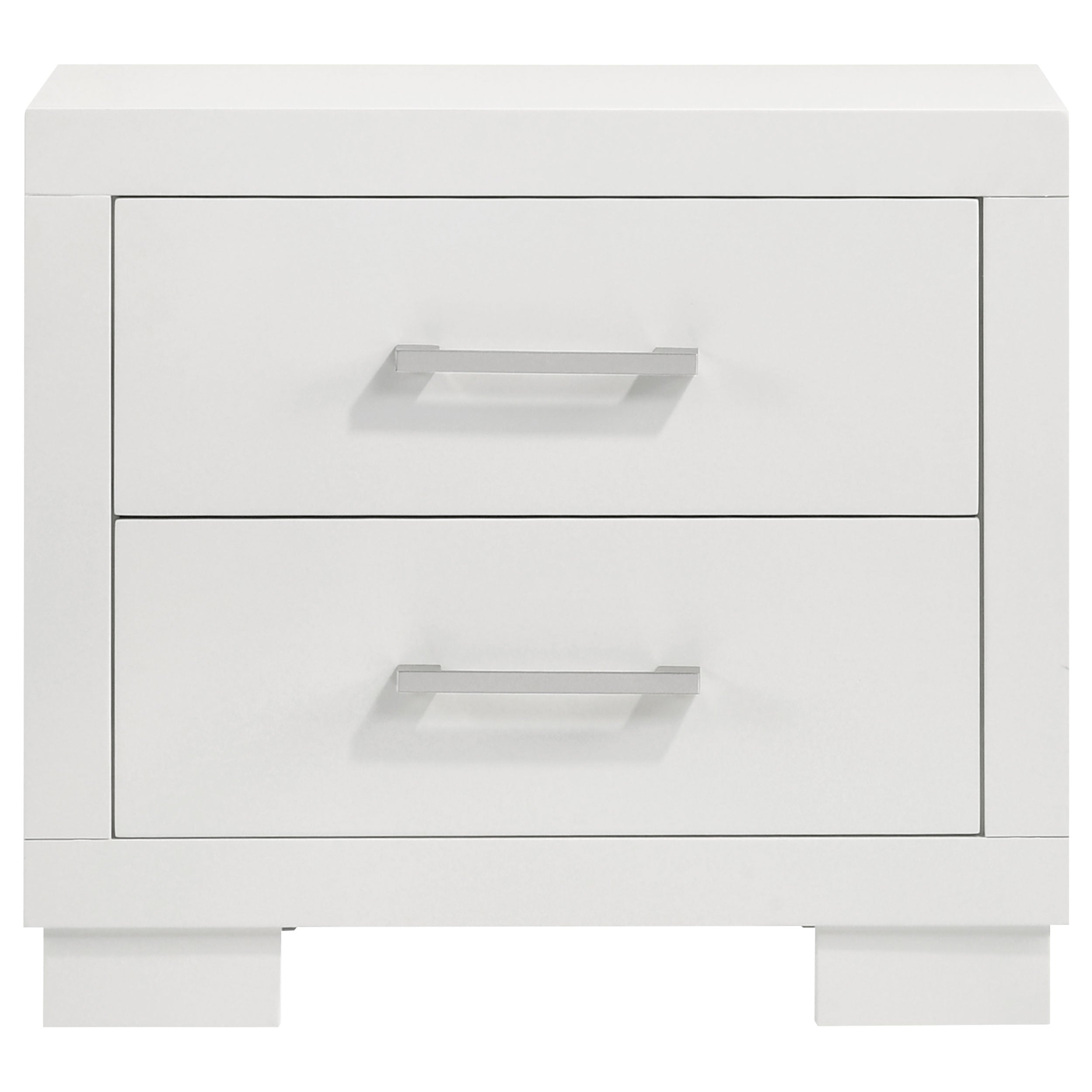 Jessica 5-piece Queen LED Bedroom Set Snow White