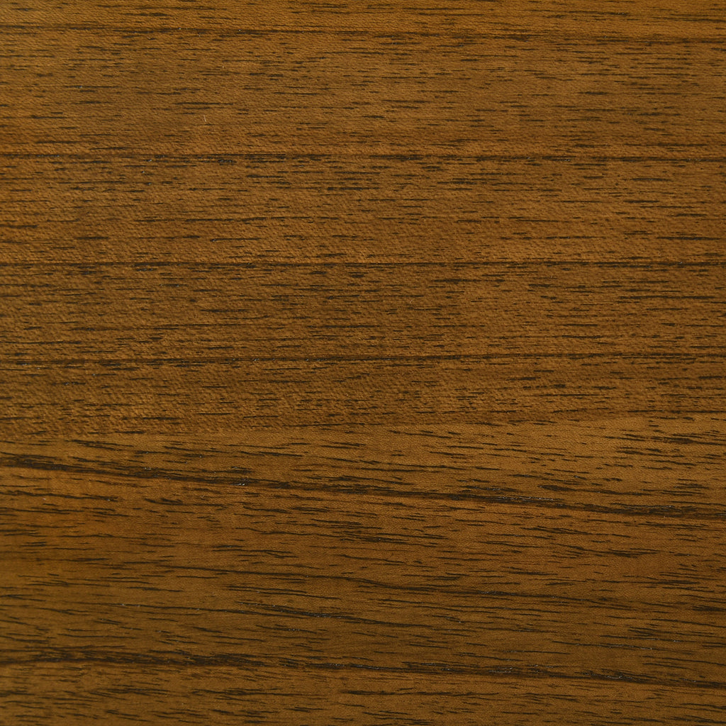 Mueller 48-inch Round Mindi Veneer Dining Table Brown