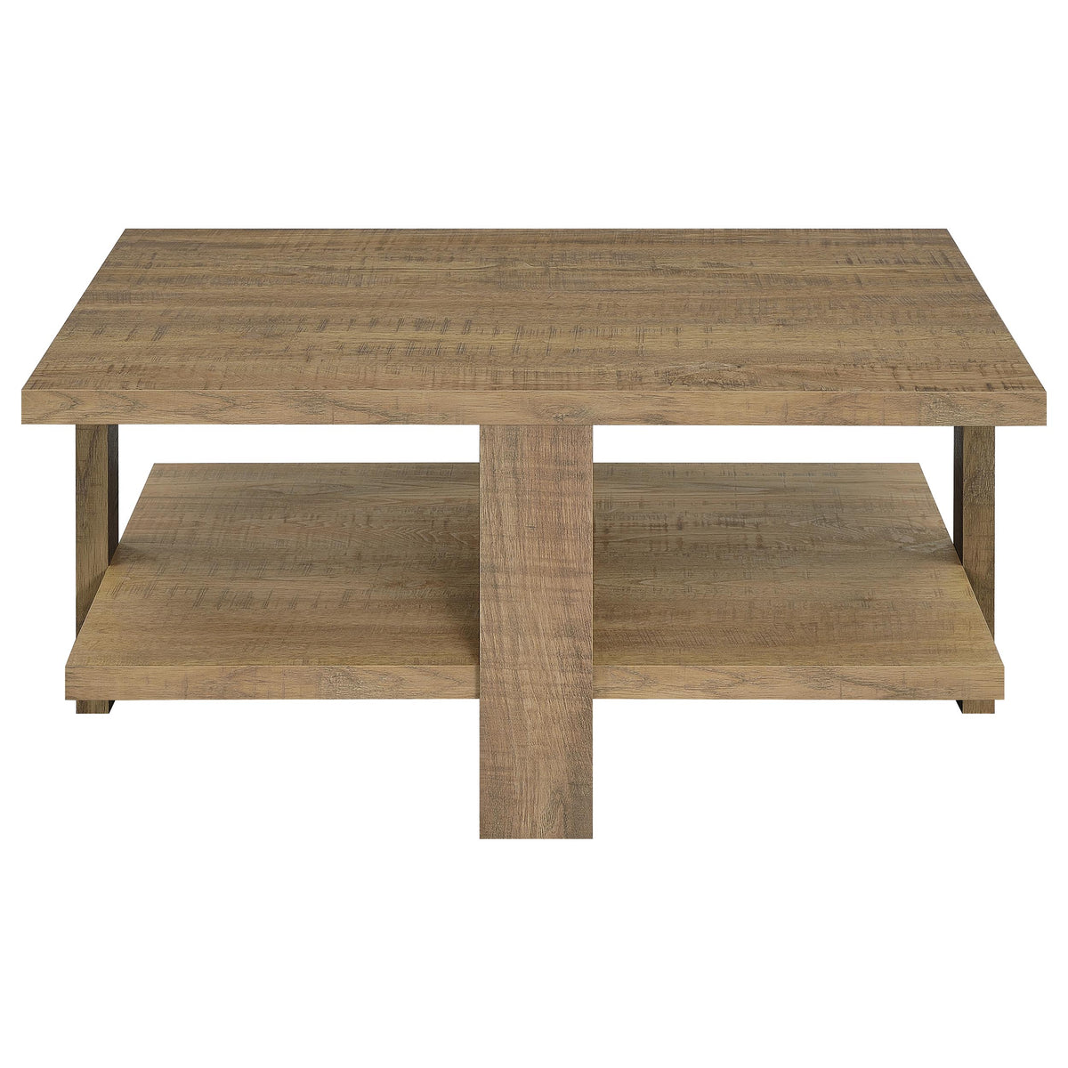 Dawn 3-piece Round Coffee and End Table Set Mango Brown