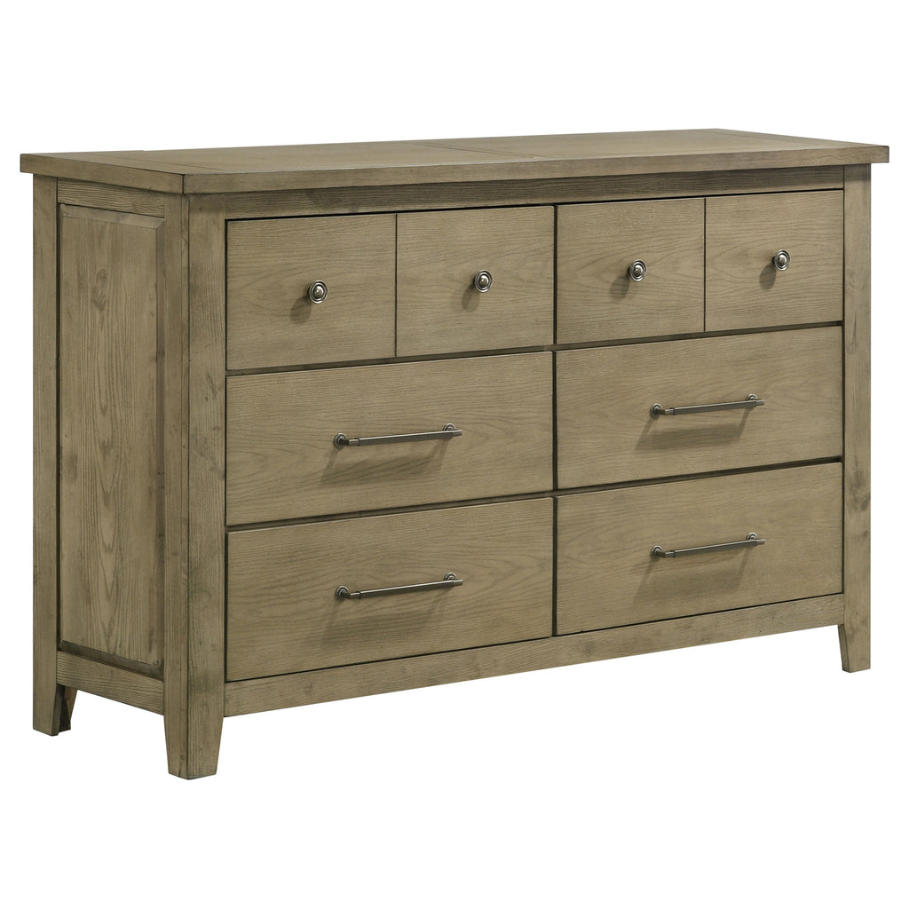 Hazlewood 4-piece Queen Bedroom Set Vineyard Oak