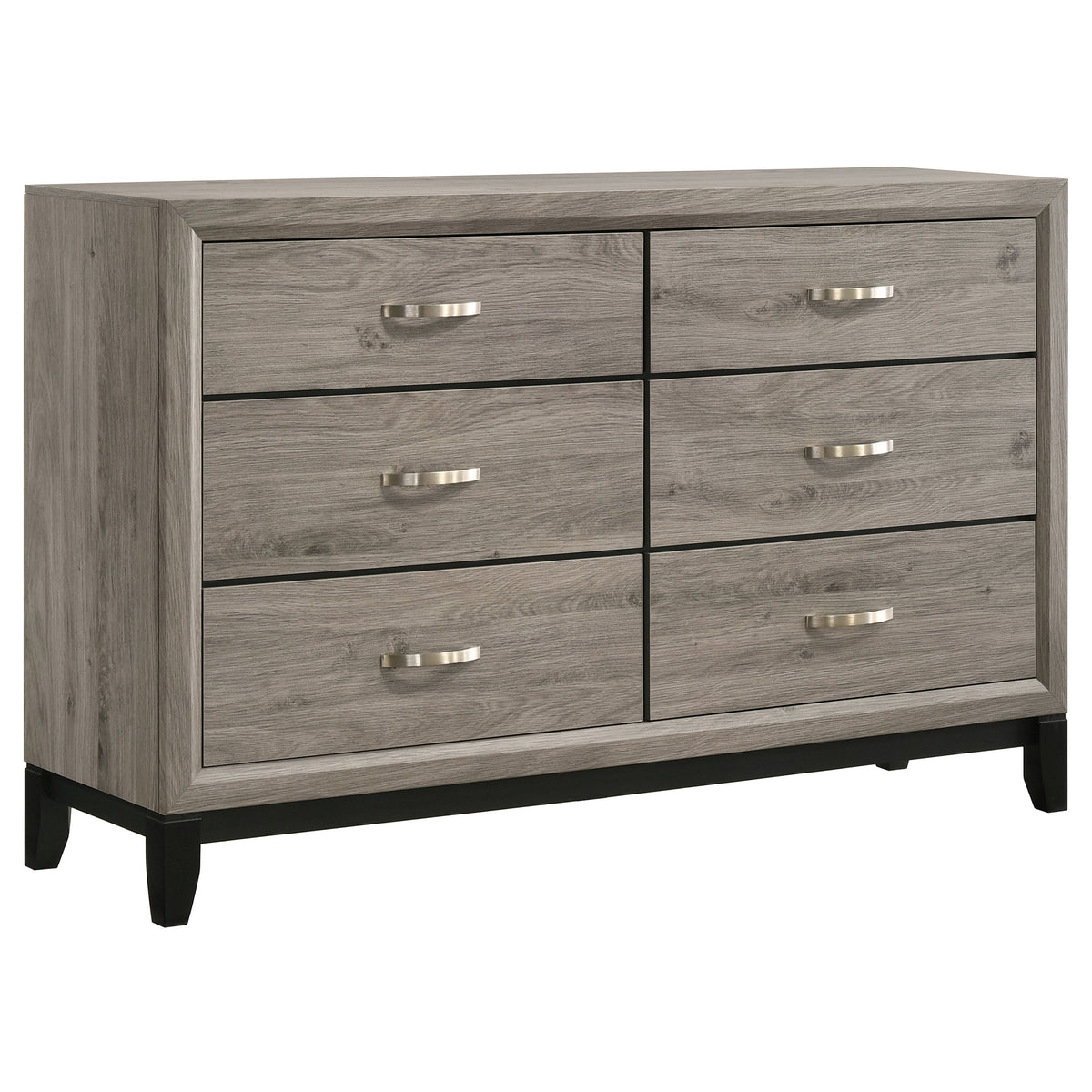 Valen Five-piece Twin Bedroom Set Light Taupe