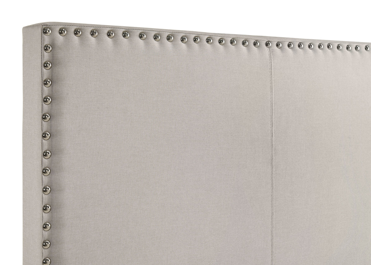 Boyd Upholstered Full Panel Bed Ivory