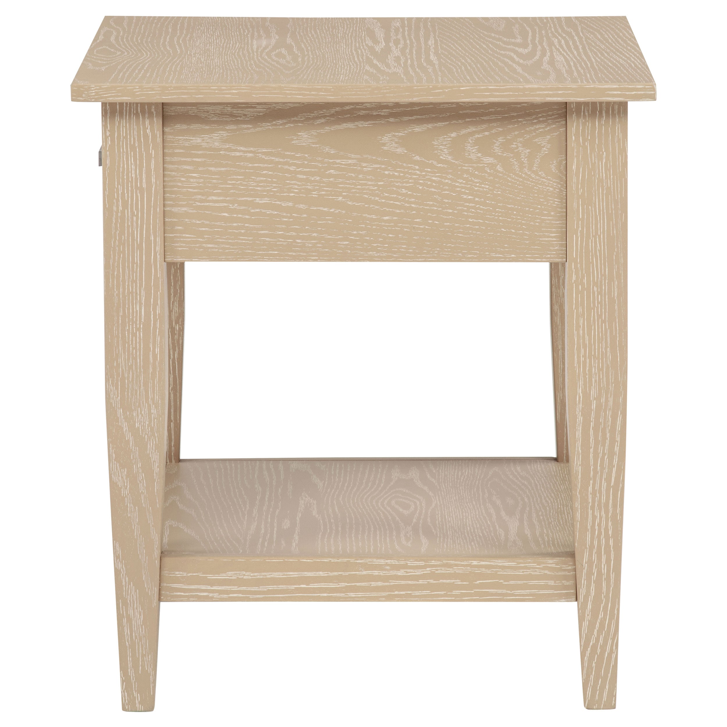 Lindenton 1-drawer Wood Occasional Side End Table Blonde