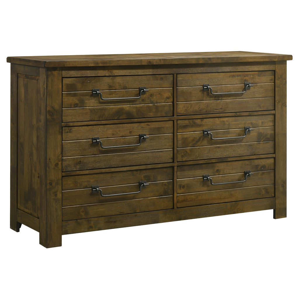 Doherty 5-piece California King Bedroom Set Rustic Brown