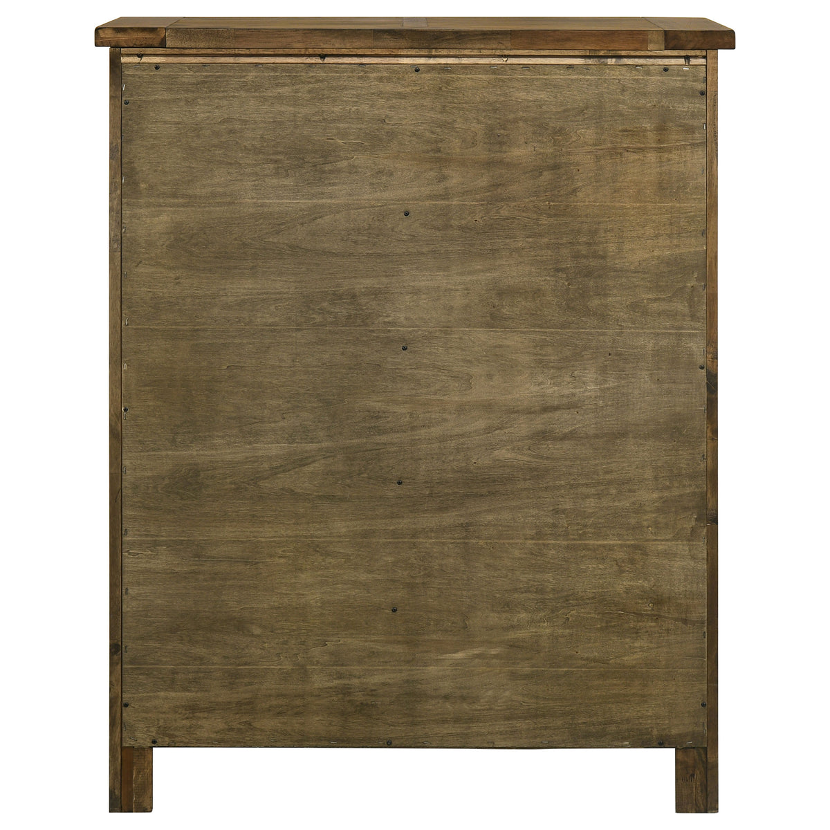 Doherty 5-drawer Chest of Drawers Rustic Brown