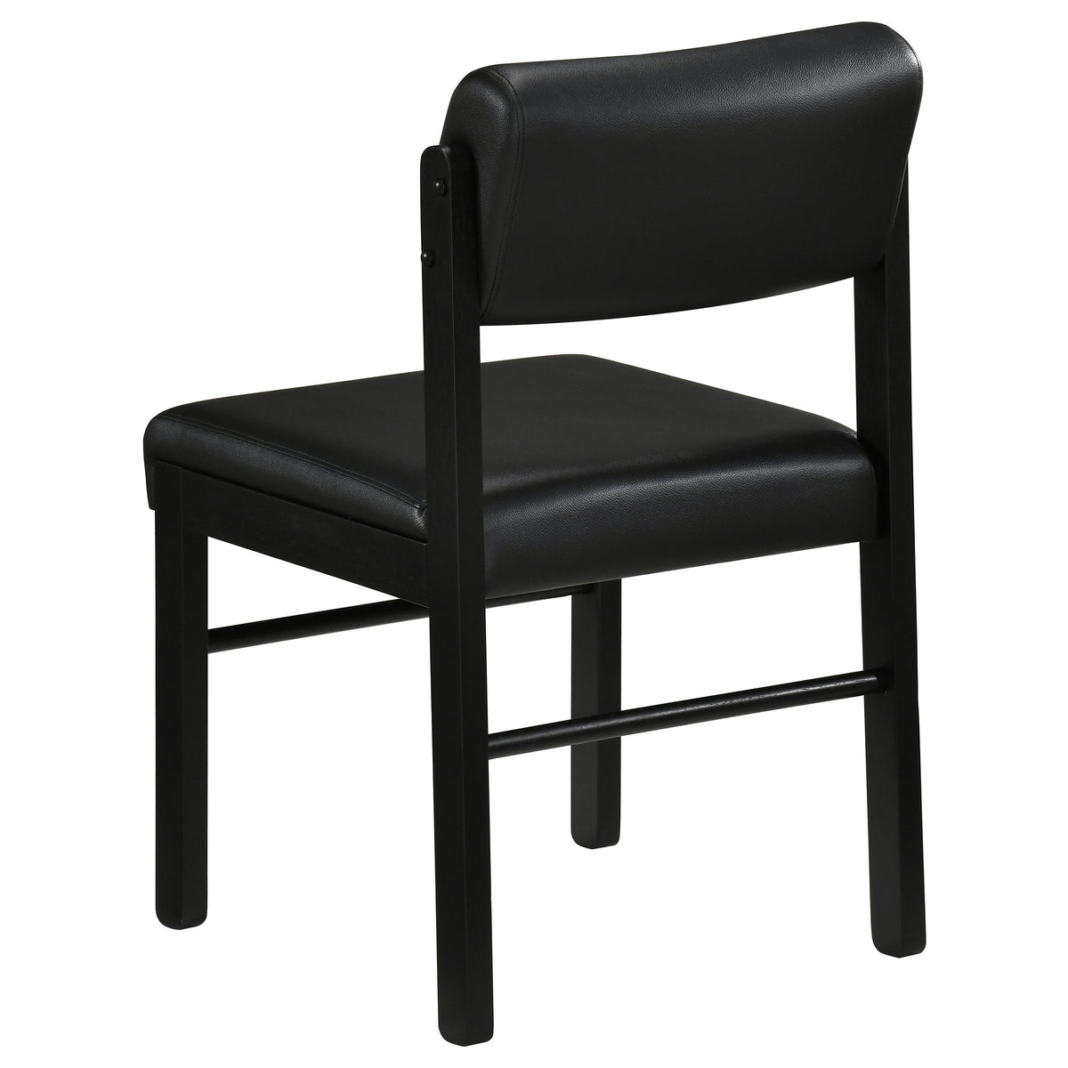 Kehoe Upholstered Dining Side Chair Black (Set of 2)