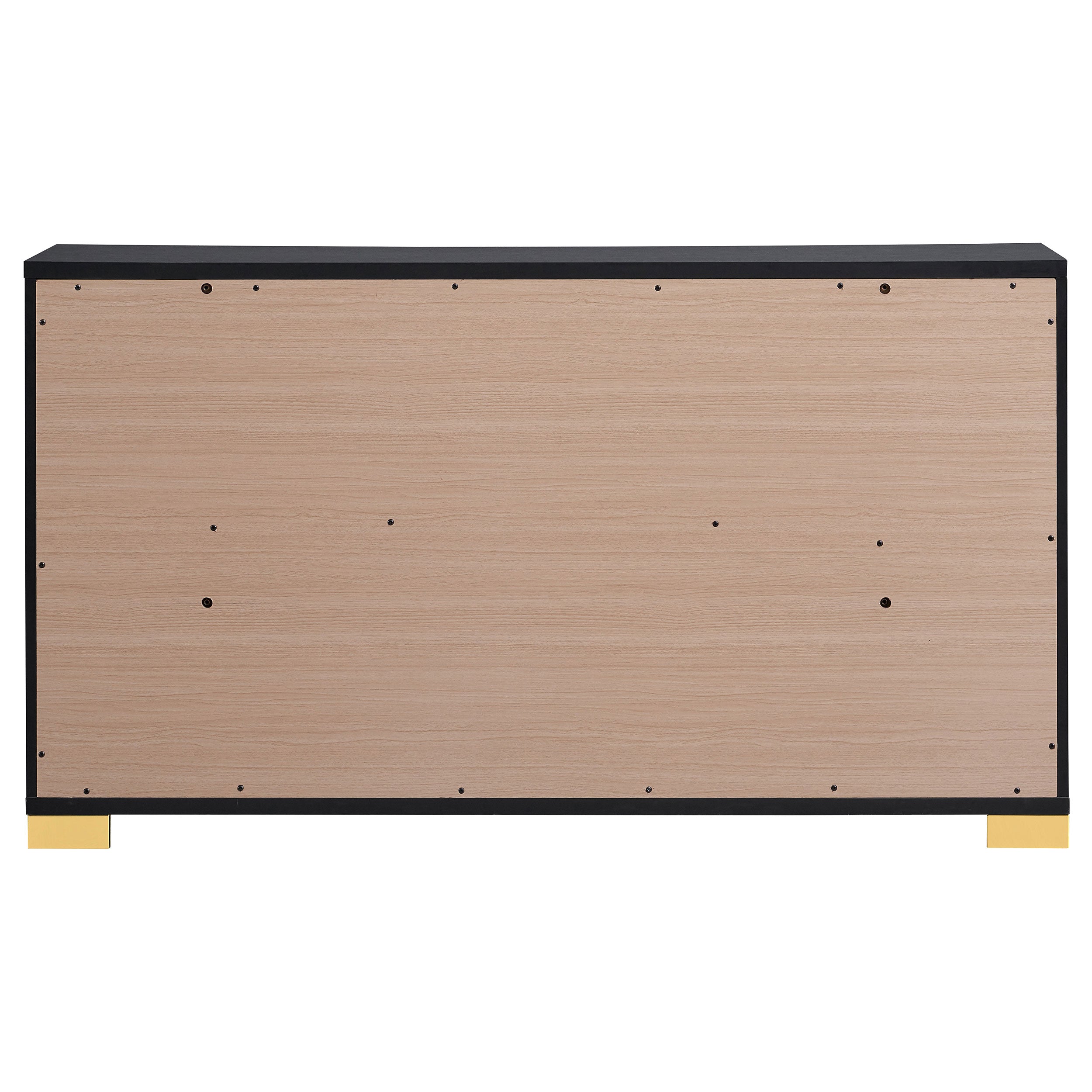 Marceline 6-drawer Dresser Black