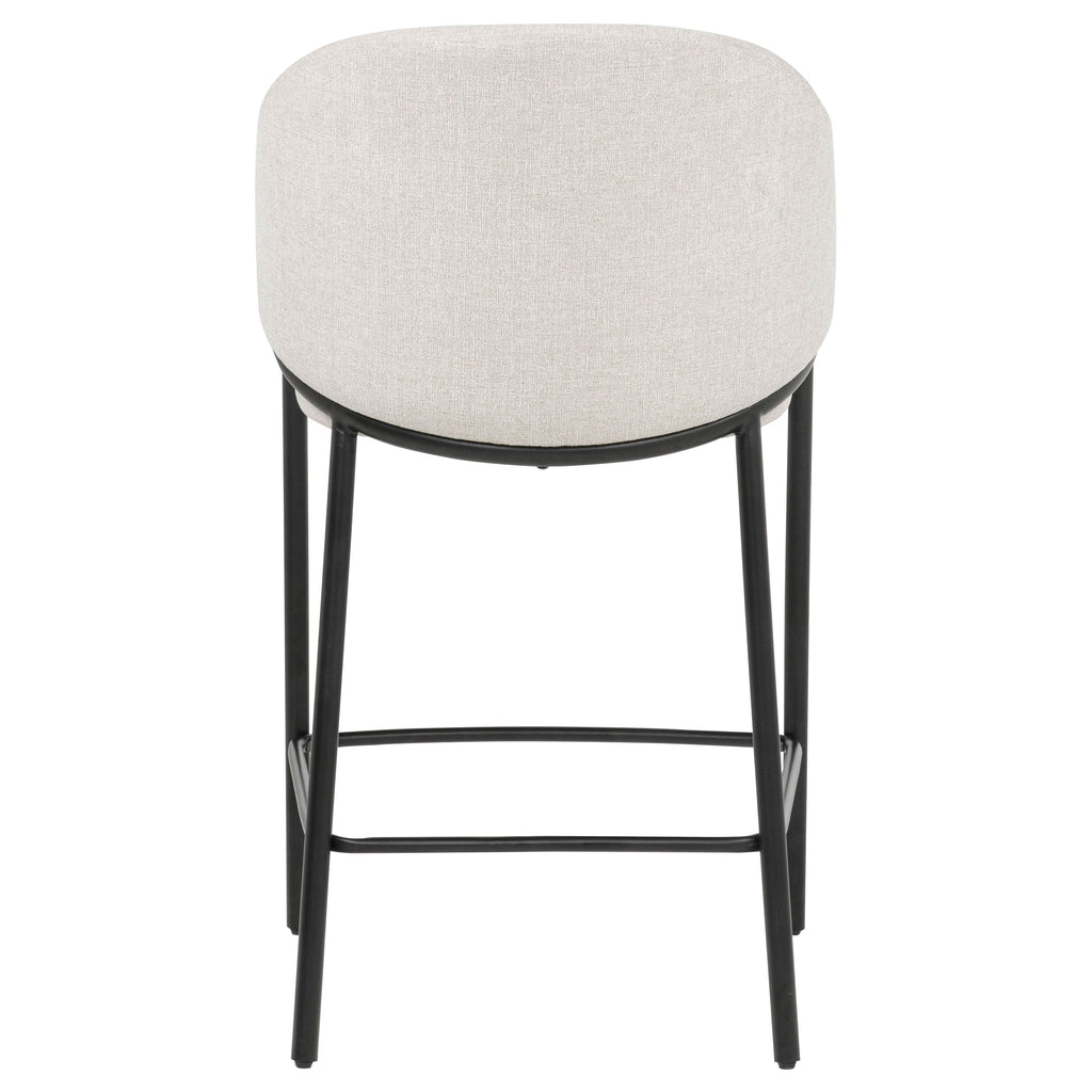 Chadwick Fabric Upholstered Counter Height Chair Beige (Set of 2)