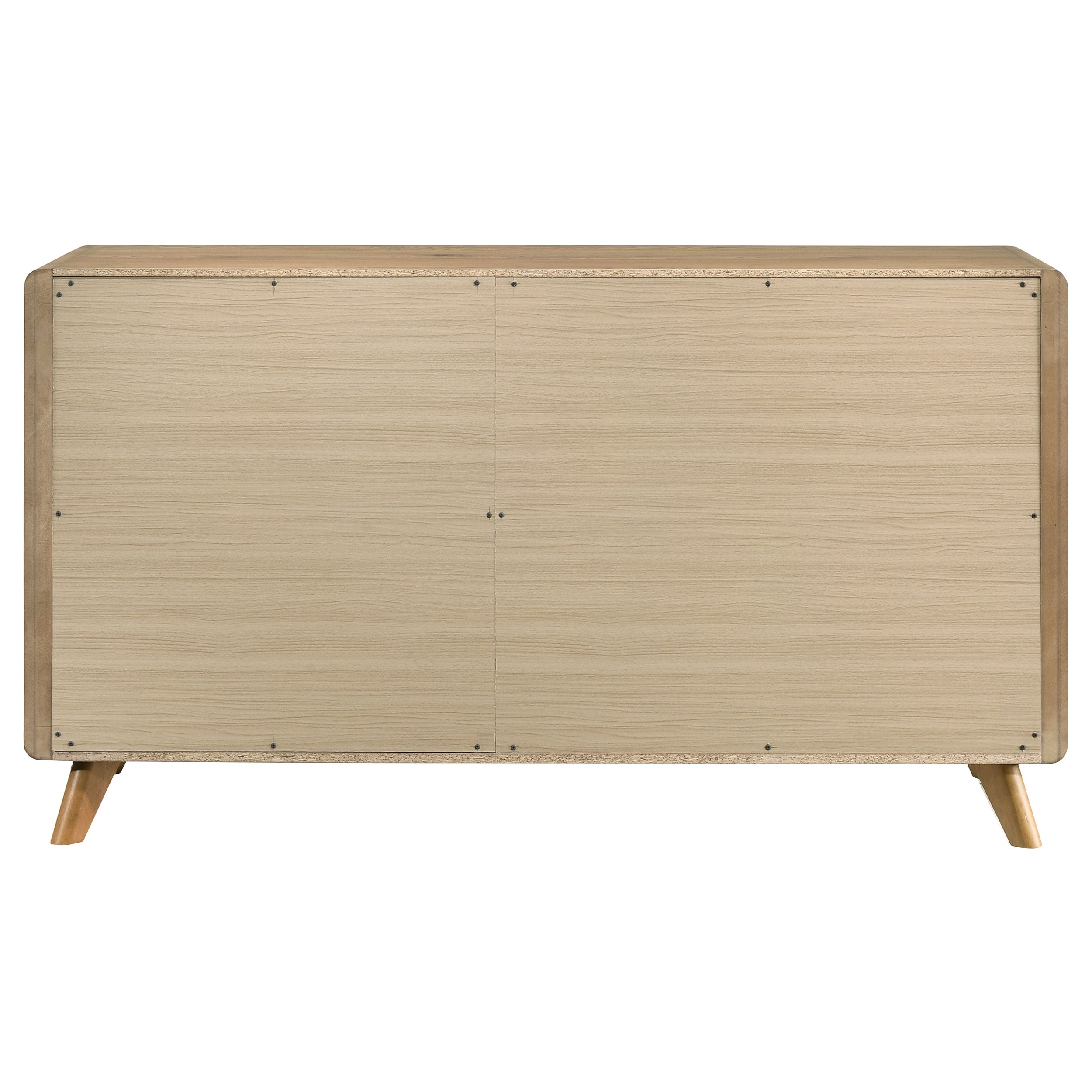 Bennett 6-drawer Bedroom Dresser Cabinet Light Oak